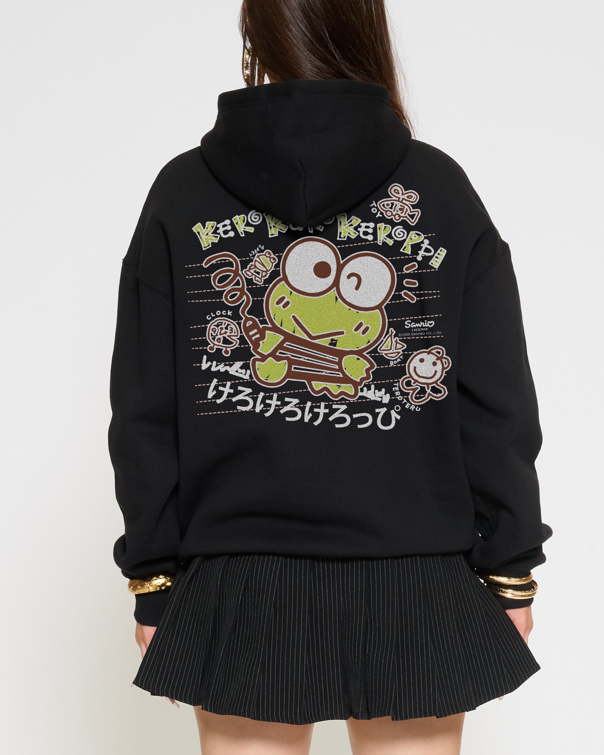 Keroppi Scribble Hoodie – view 4