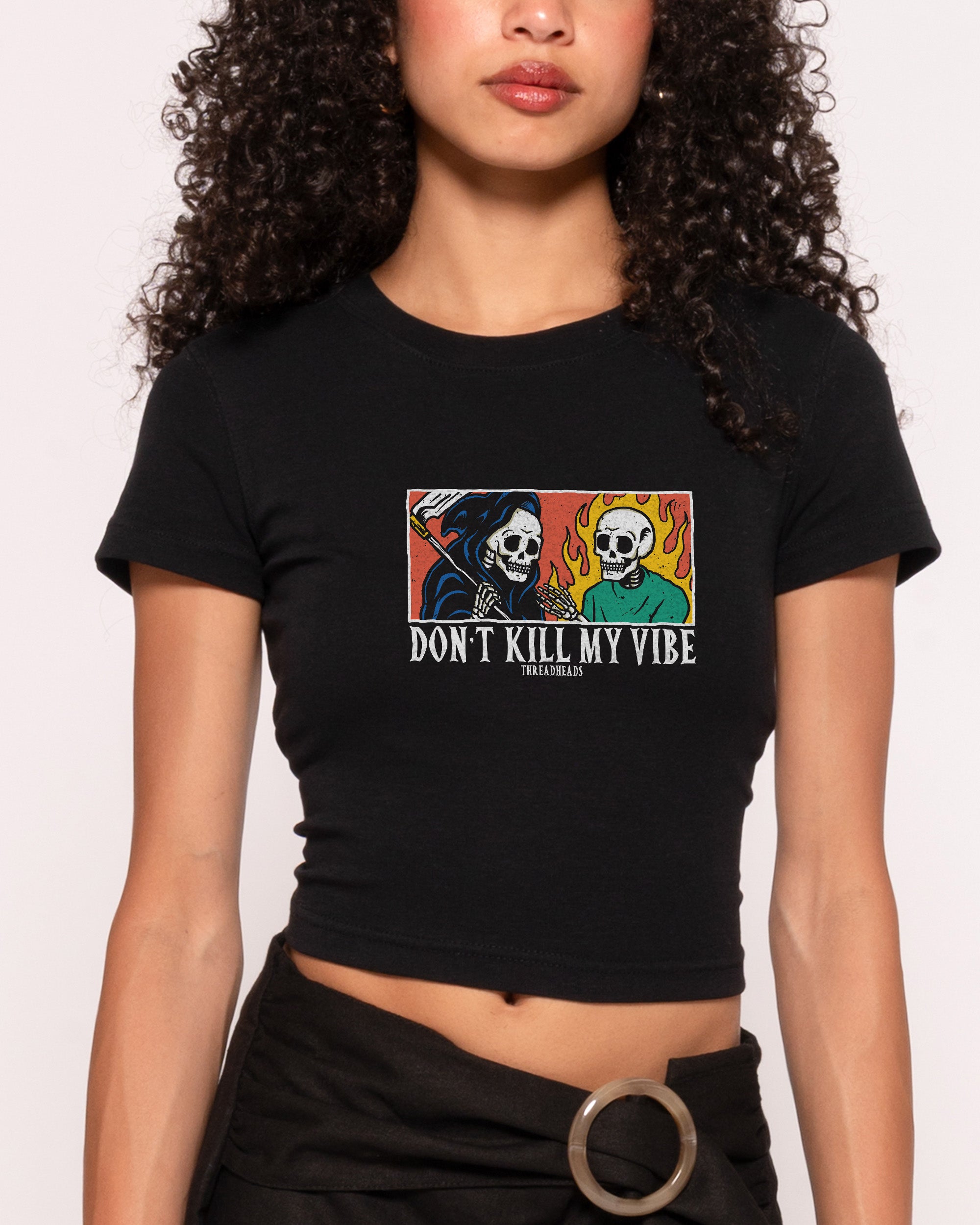 Don't Kill My Vibe Baby Tee