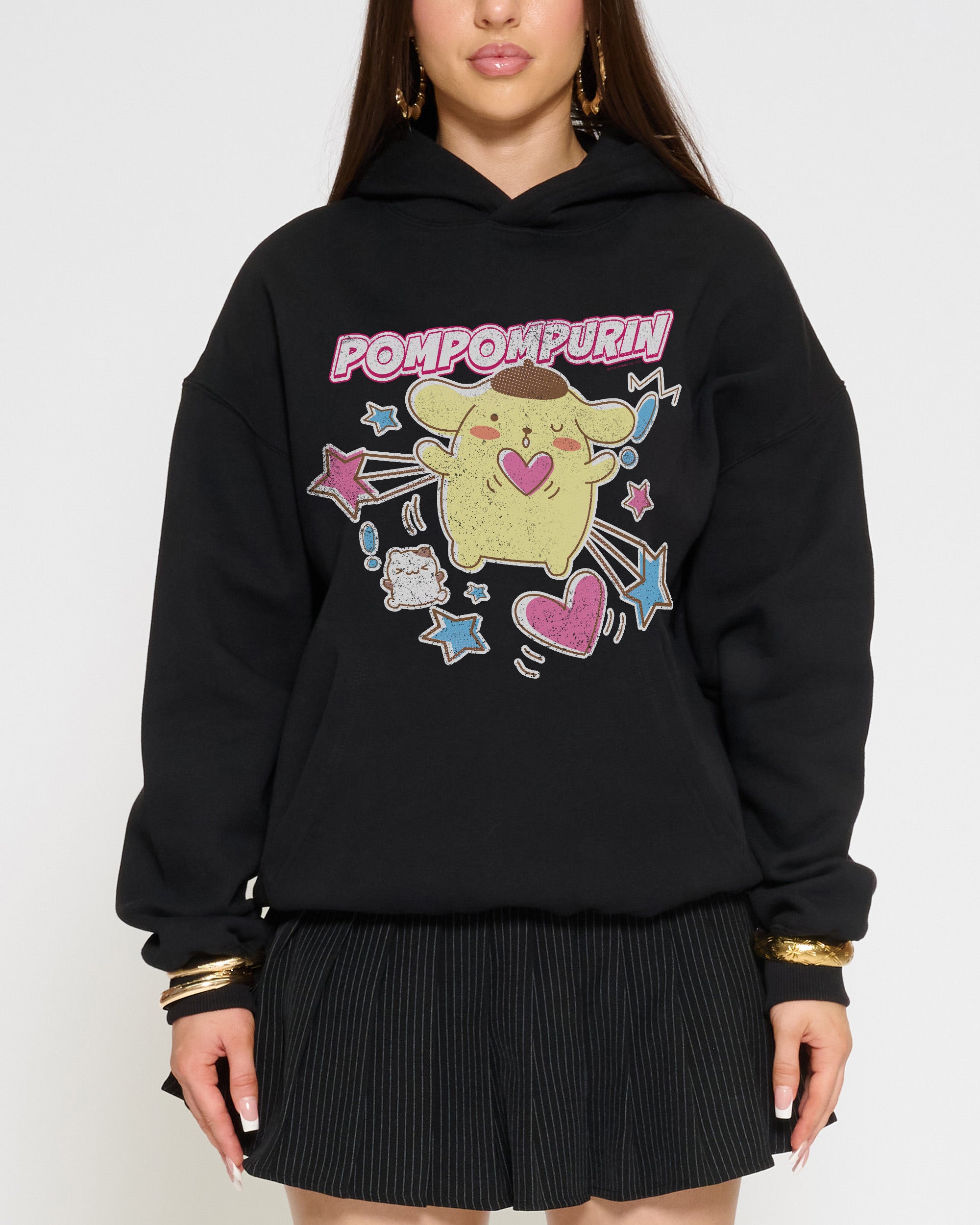Pompompurin Hearts Hoodie – view 3