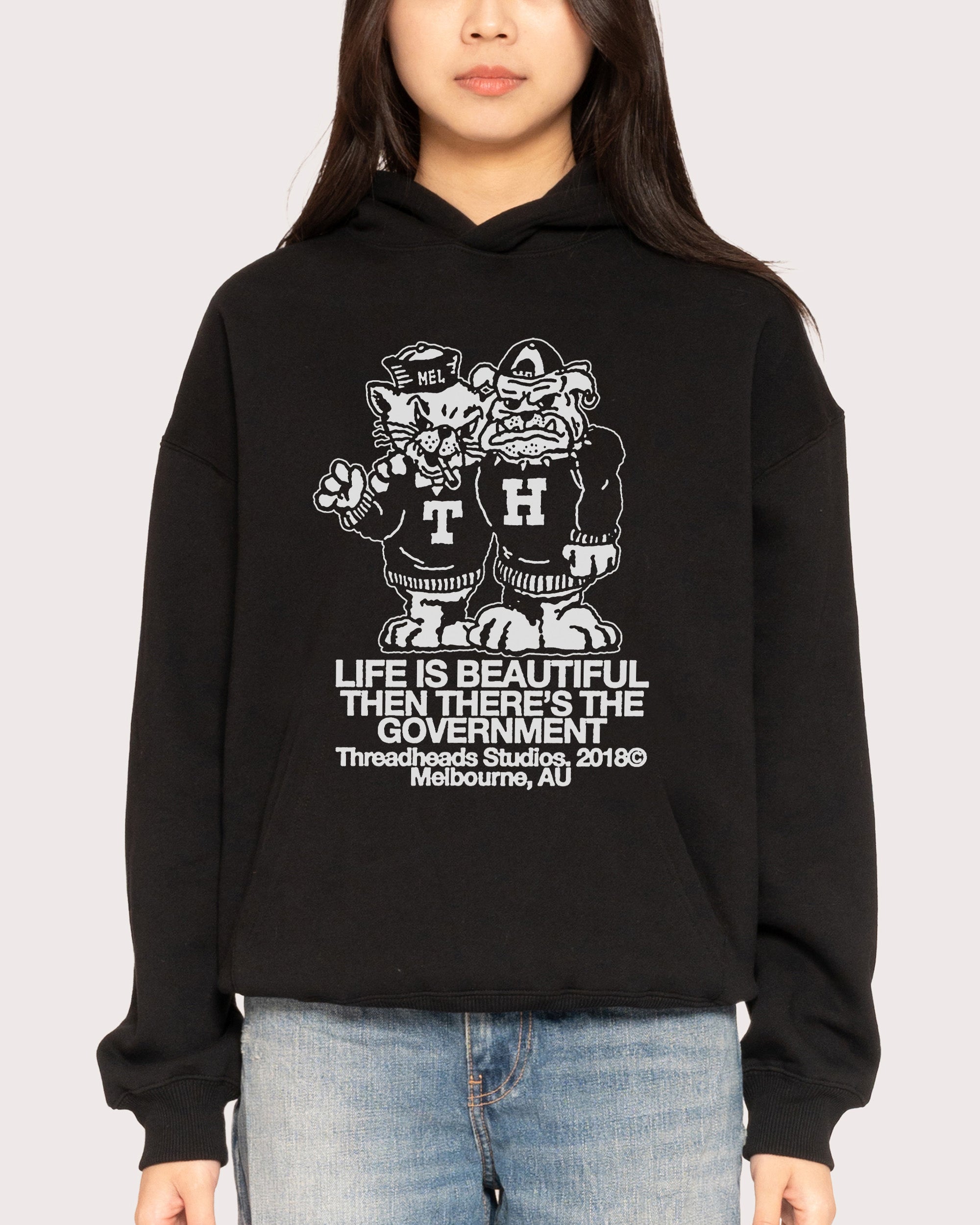 Life is Beautiful Black Hoodie