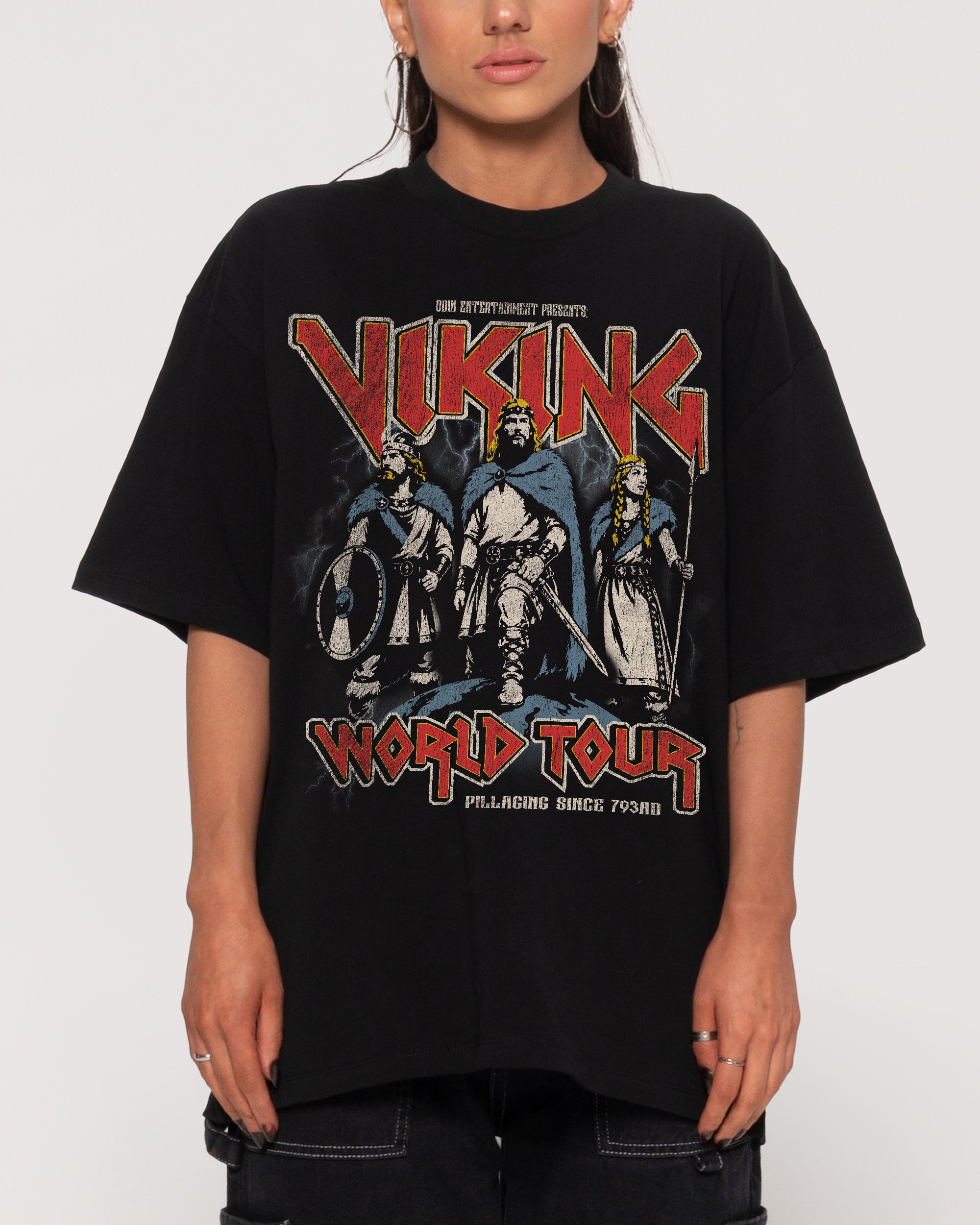 Viking World Tour Oversized Tee