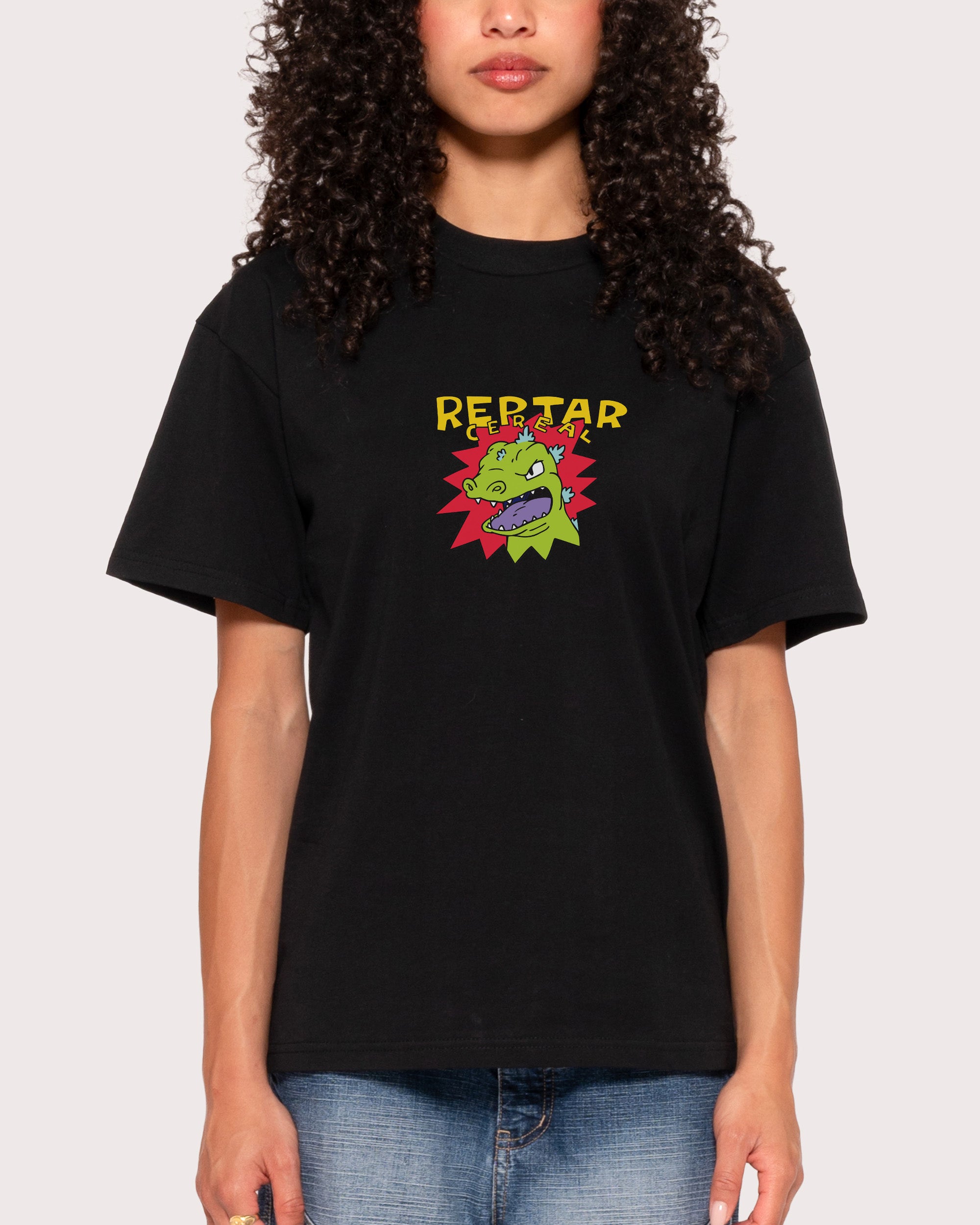 Reptar Cereal Black T-Shirt