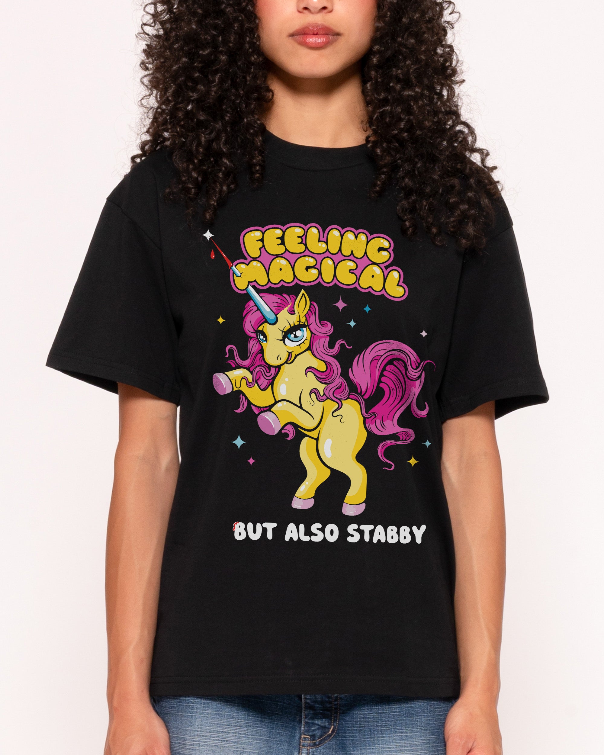 Feeling Magical but also Stabby T-Shirt – view 6
