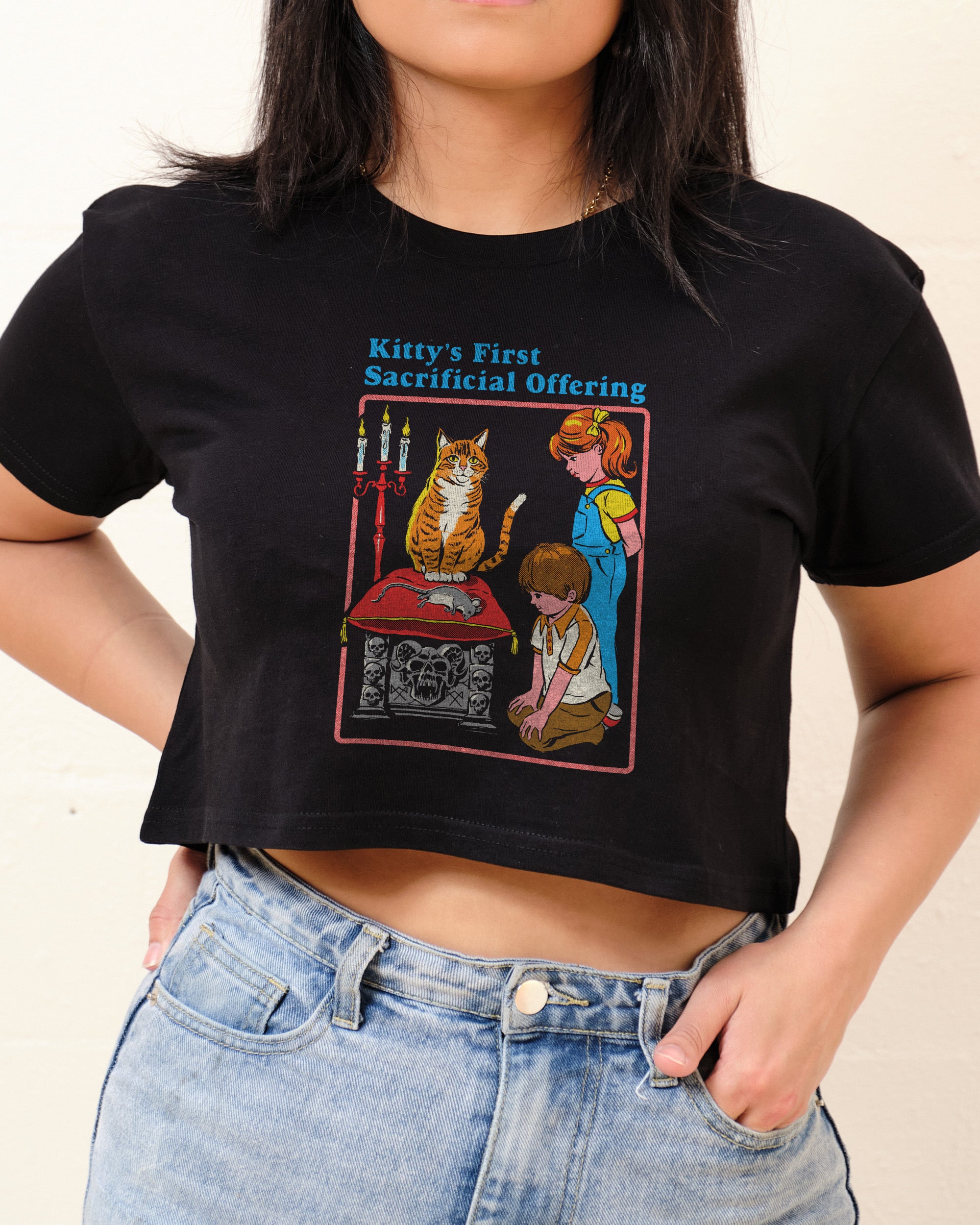 Kitty's First Offering Crop Tee Threadheads Australia Online