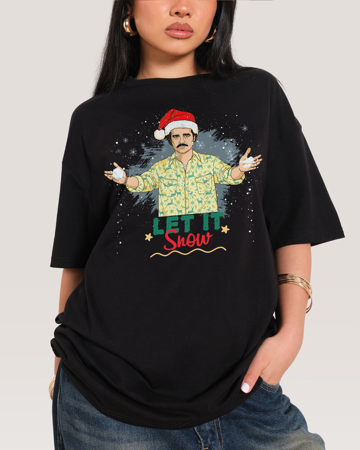 Let it Snow T-Shirt Threadheads Australia Online