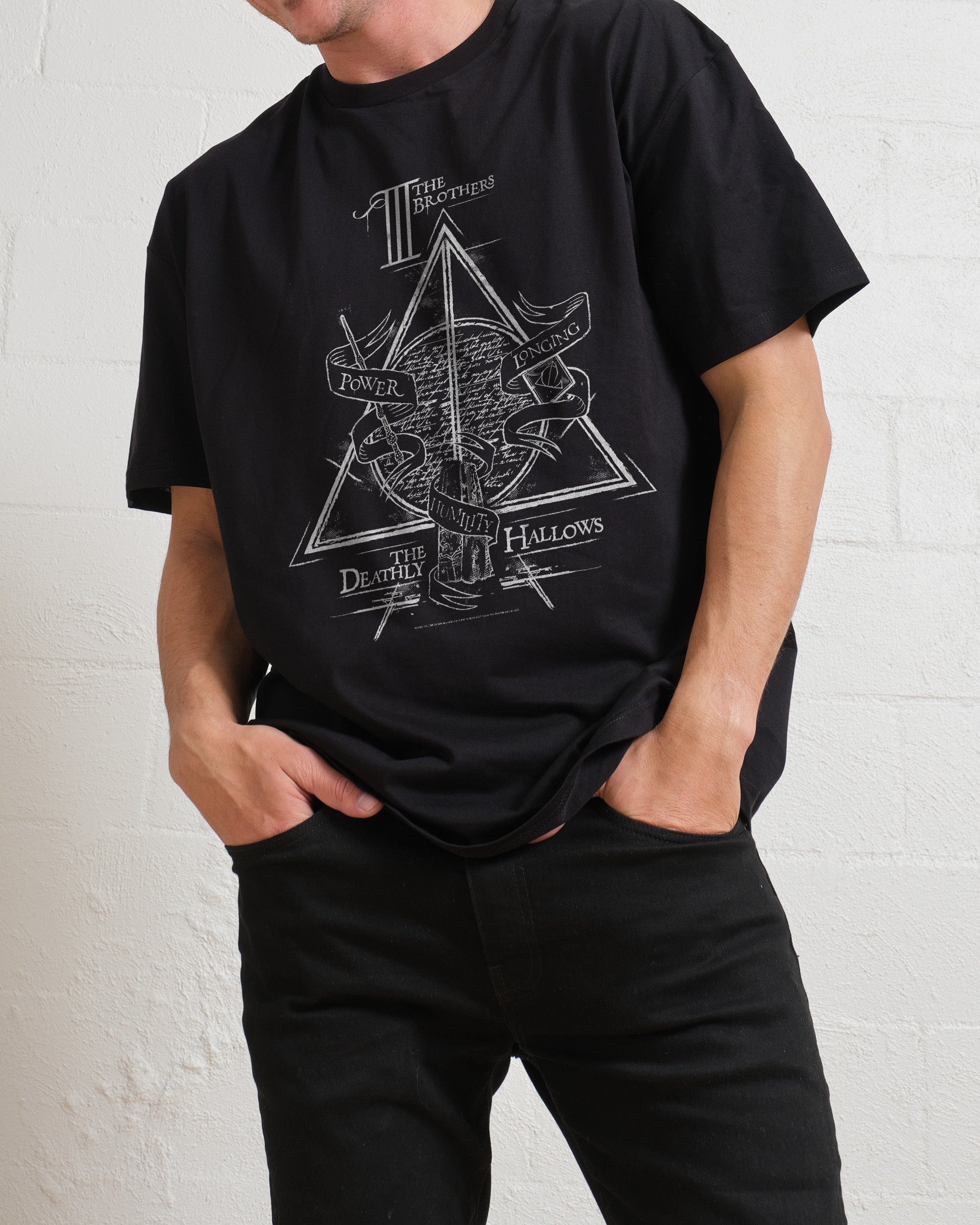 Deathly Hallows Logo Alt T-Shirt Australia Online
