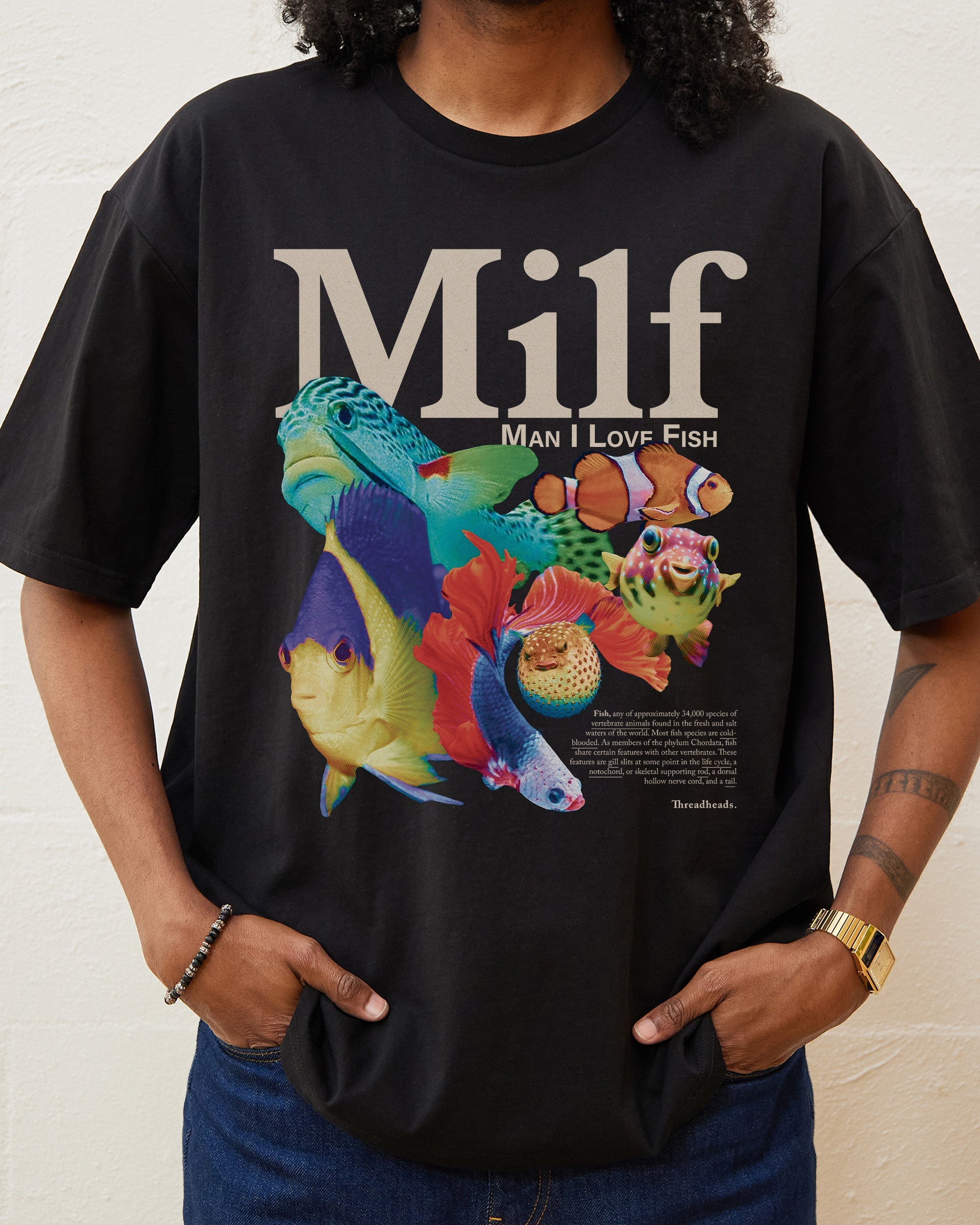 Man I Love Fish T-Shirt Australia Online