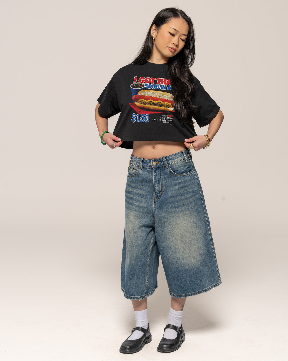 I Got That Dog In Me Crop Tee