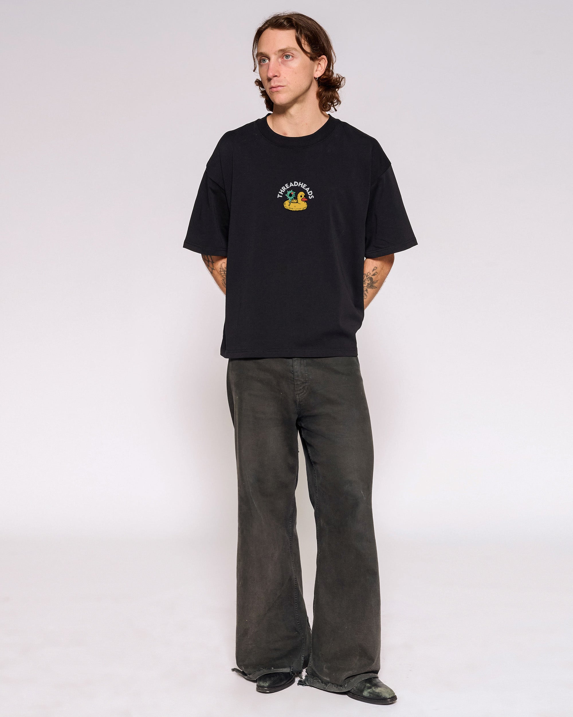Another Fine Day Oversized Crop Tee
