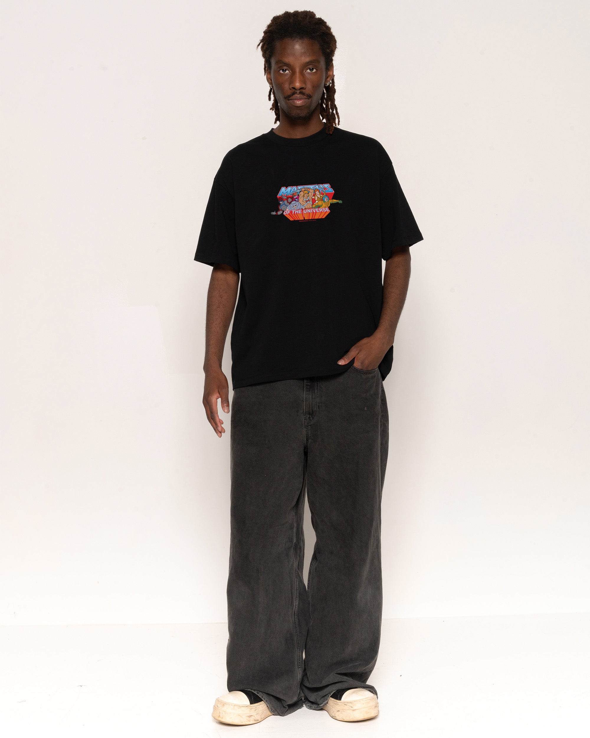 Heroes Black Oversized Tee