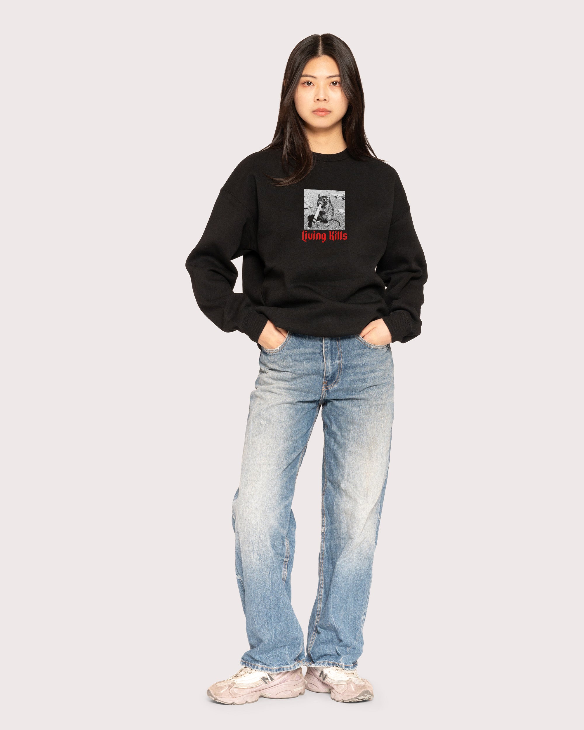 Living Kills Black Sweatshirt