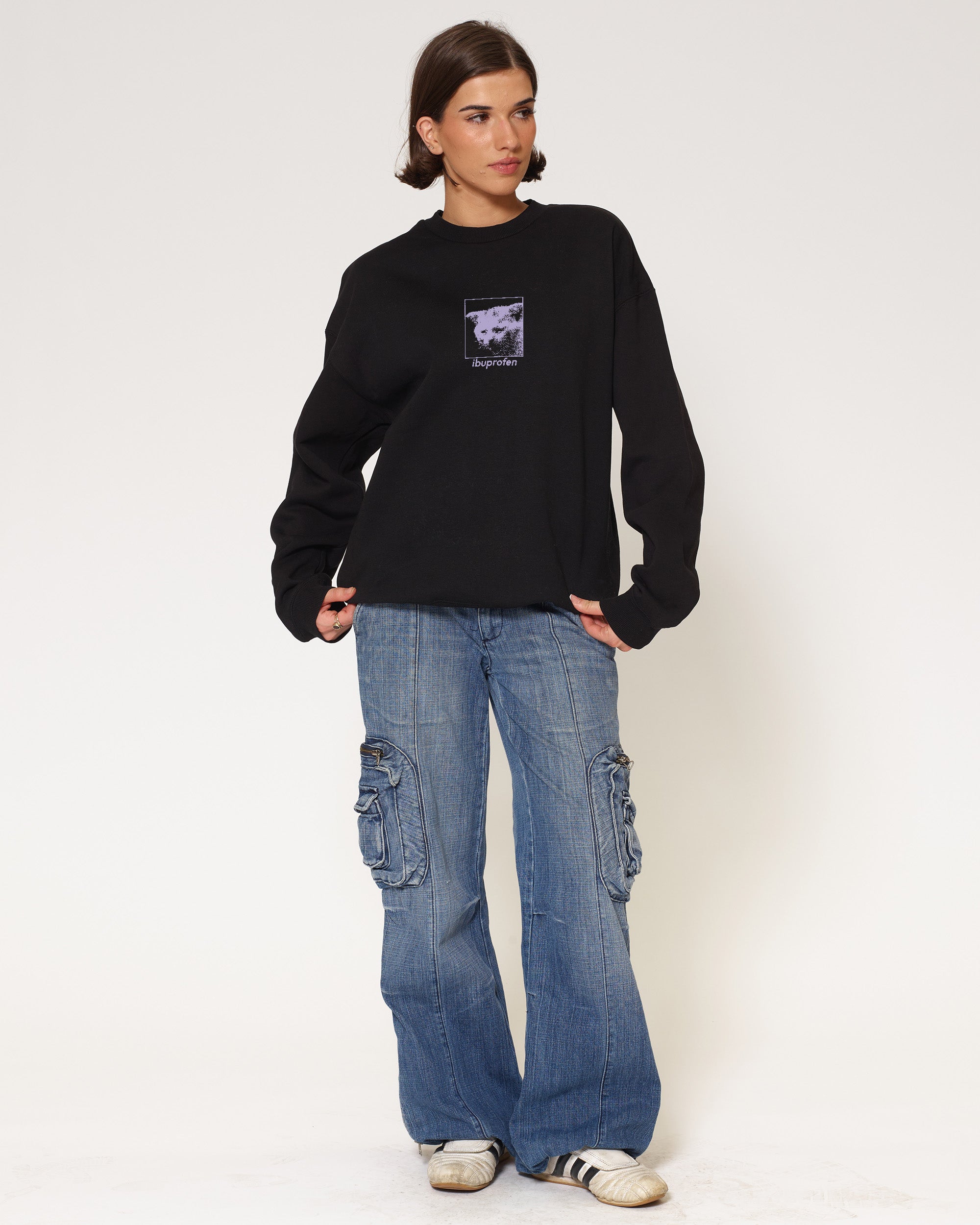 Ibuprofen Black Sweatshirt