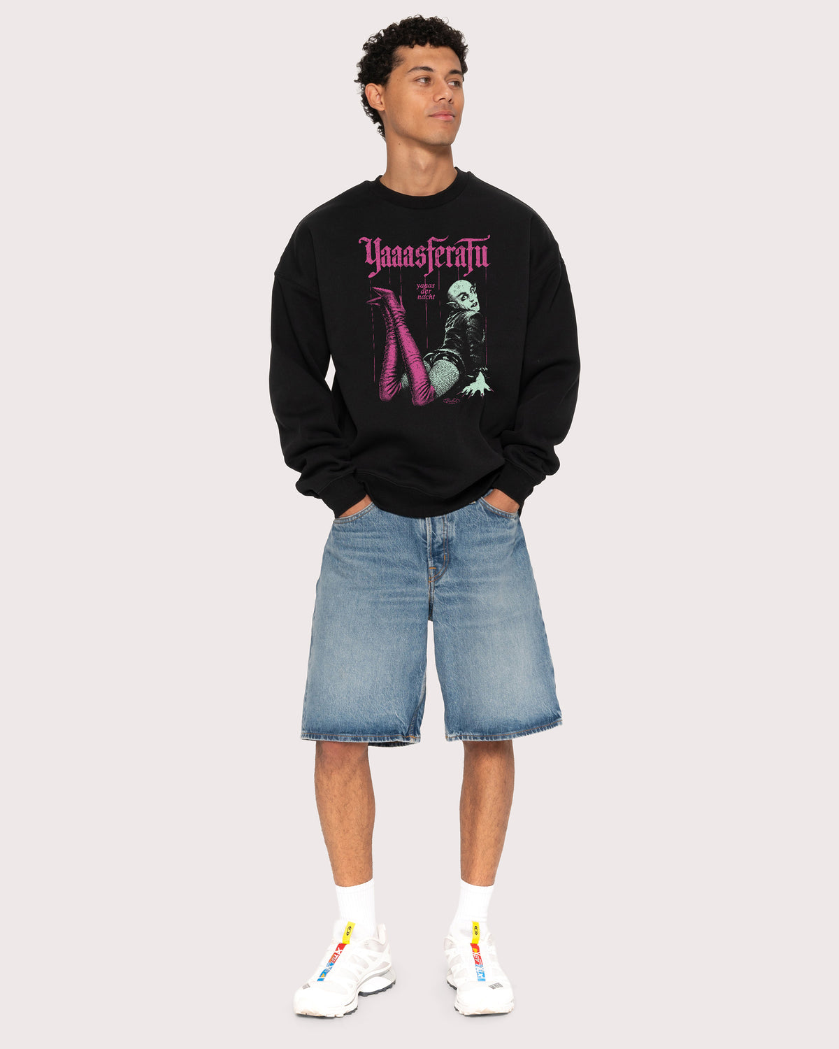 Yaassferatu Black Sweatshirt