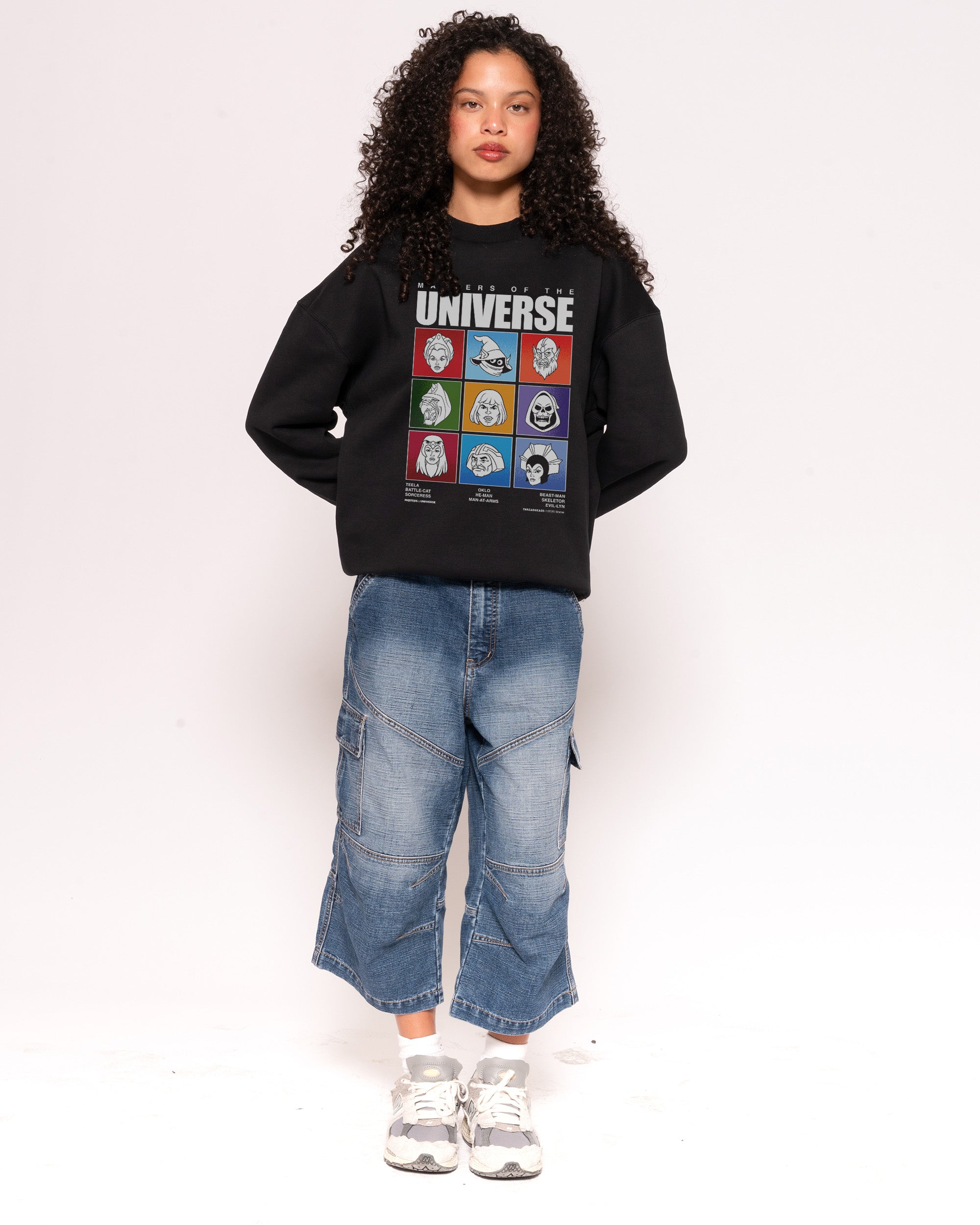 MOTU Squares Black Sweatshirt