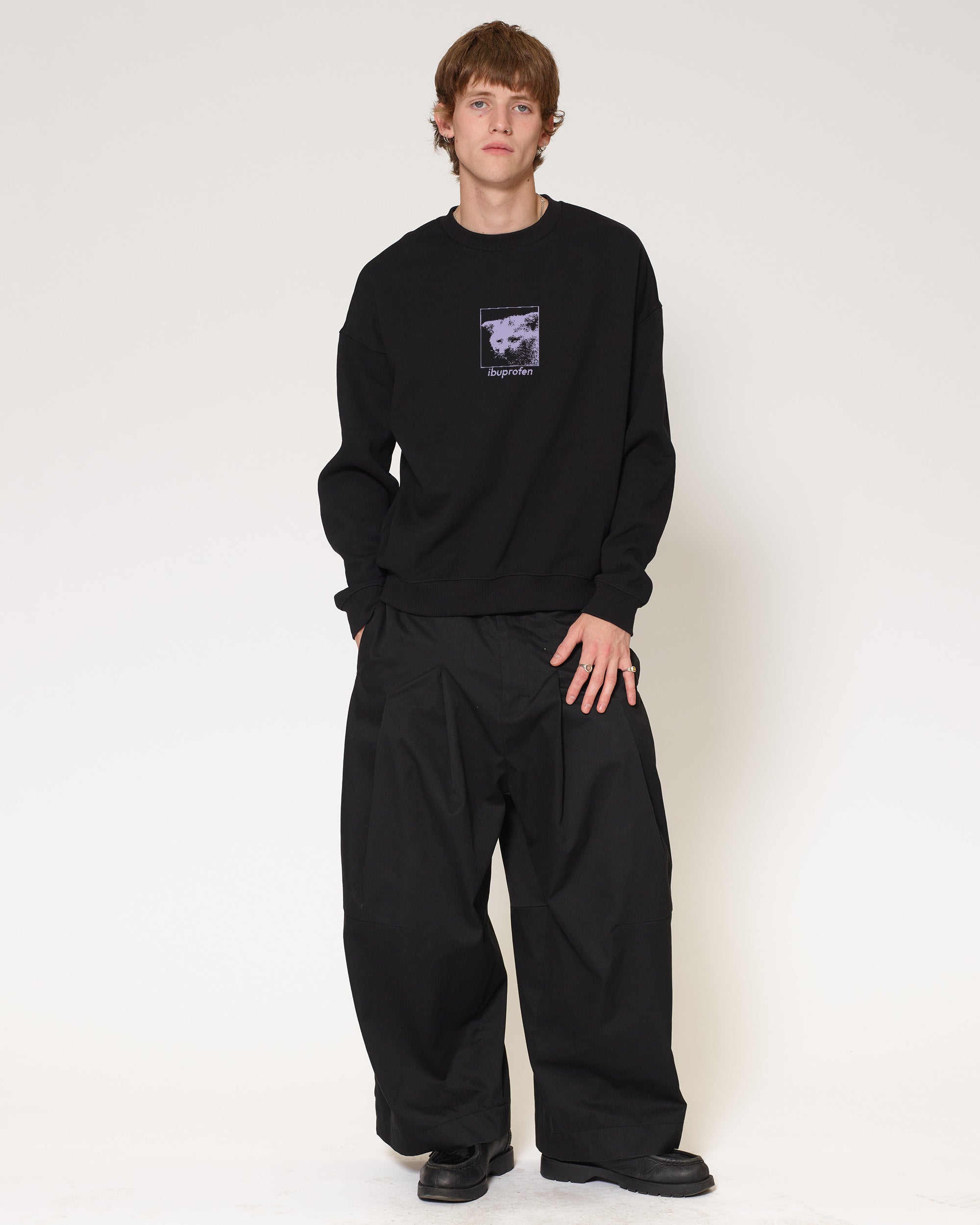 Ibuprofen Black Sweatshirt