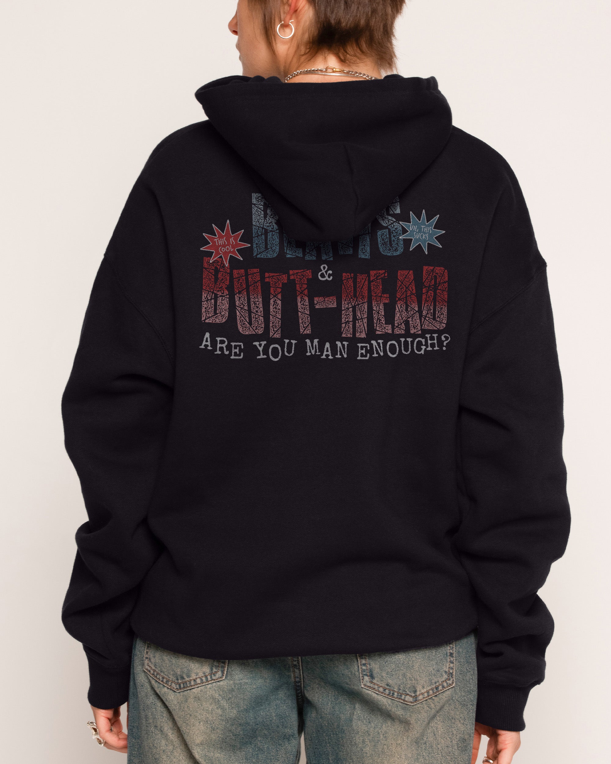 Backyard Wrestling Black Hoodie