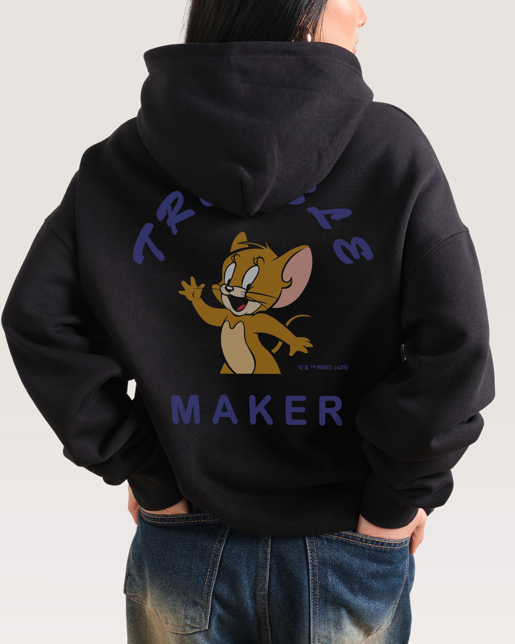 Troublesome Jerry Black Hoodie
