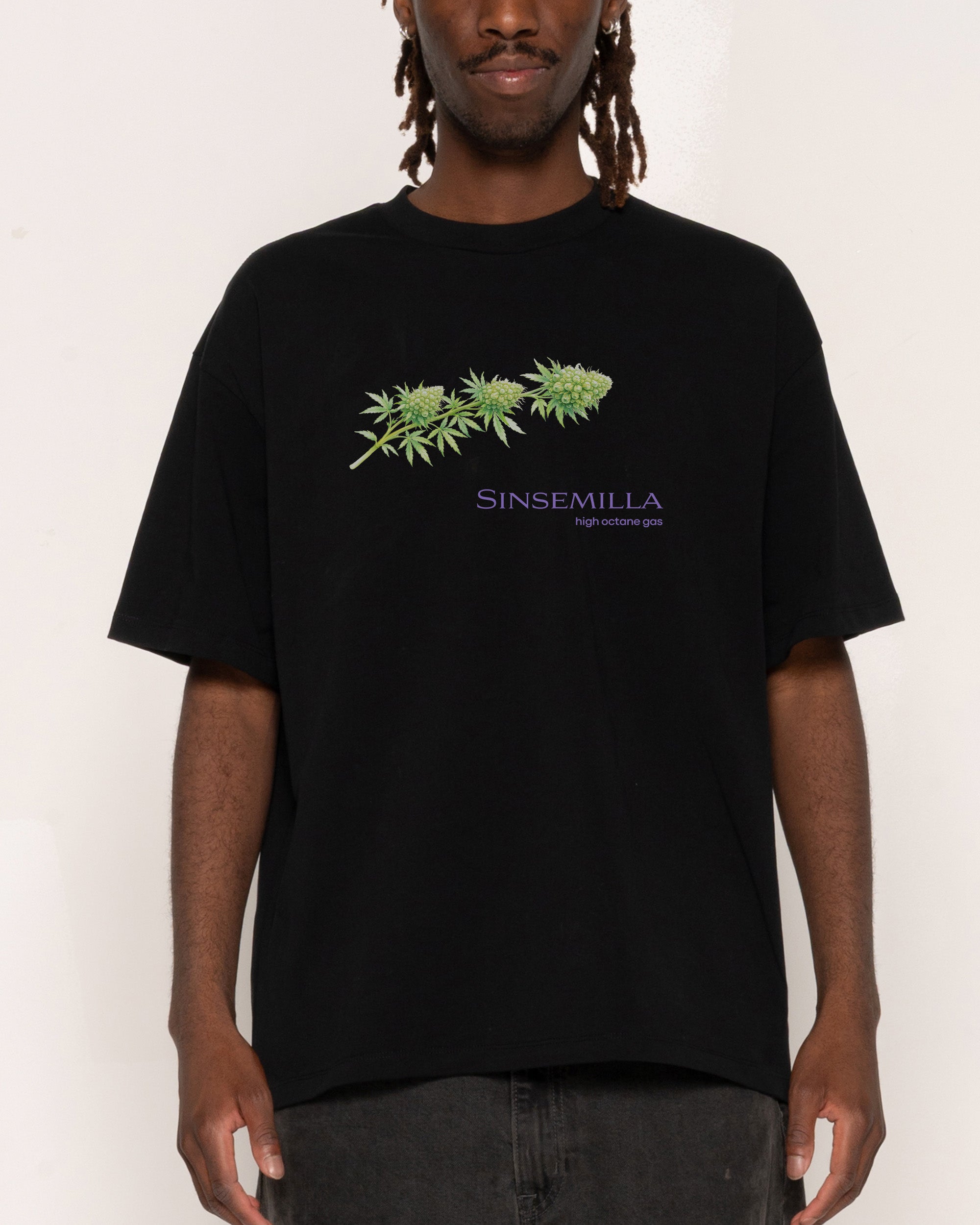 Sinsemelia Black Oversized Tee