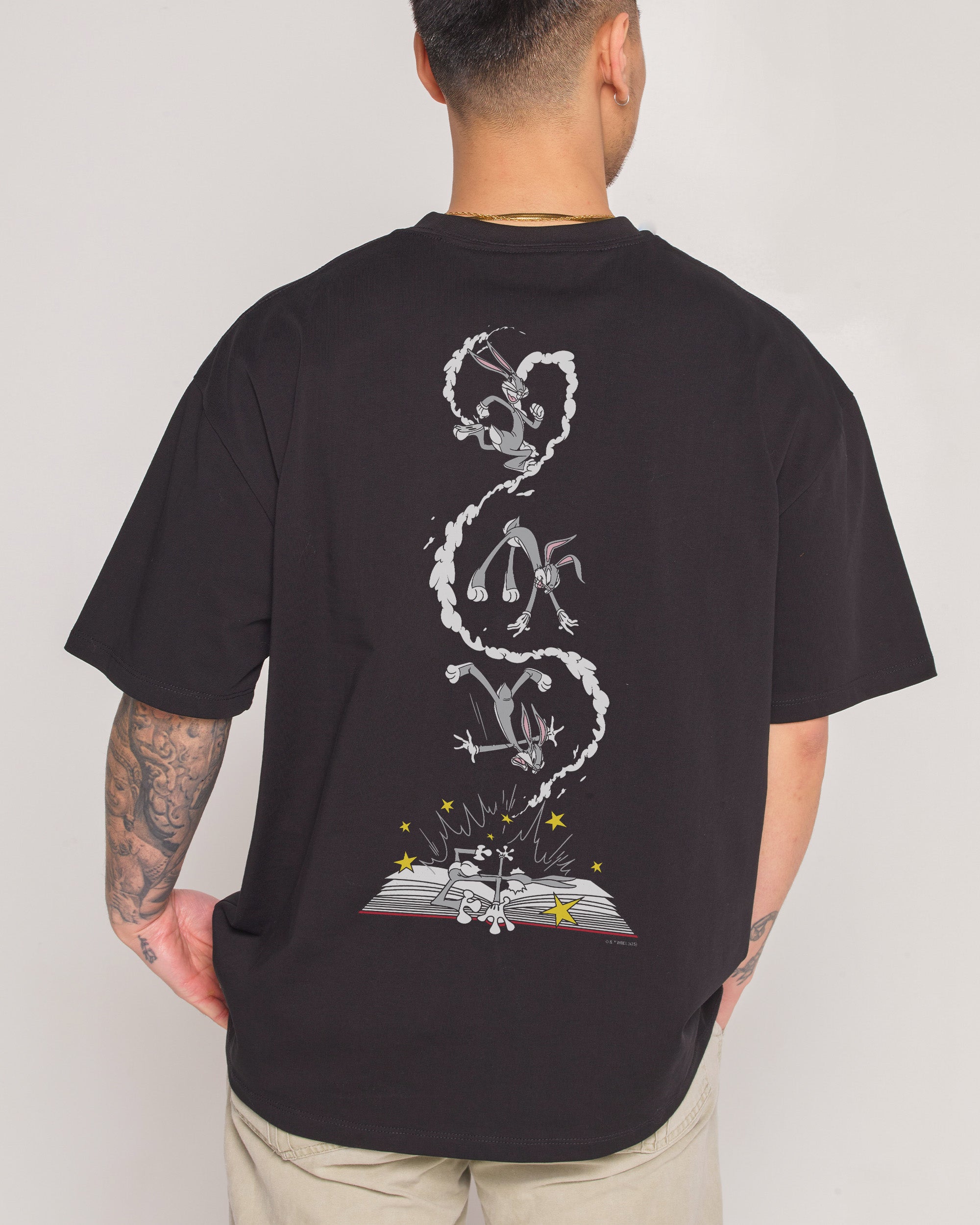 Bugs Bunny Book Crash Oversized Tee Australia