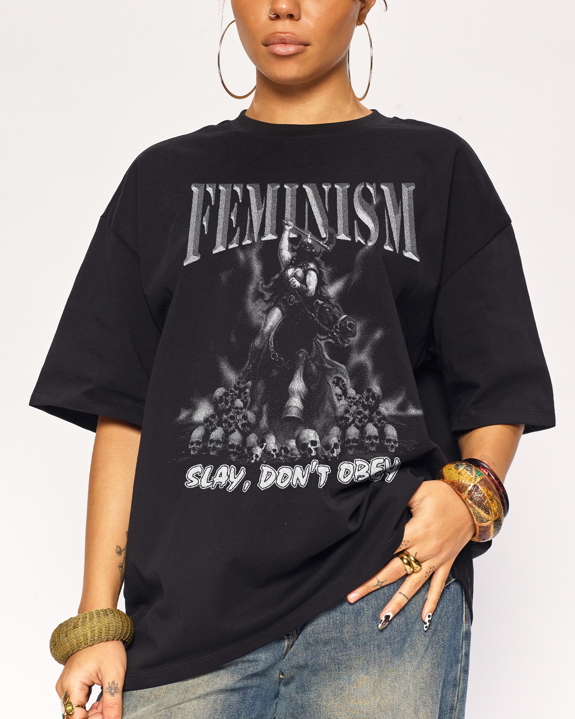 Feminist Raider Oversized Tee Australia
