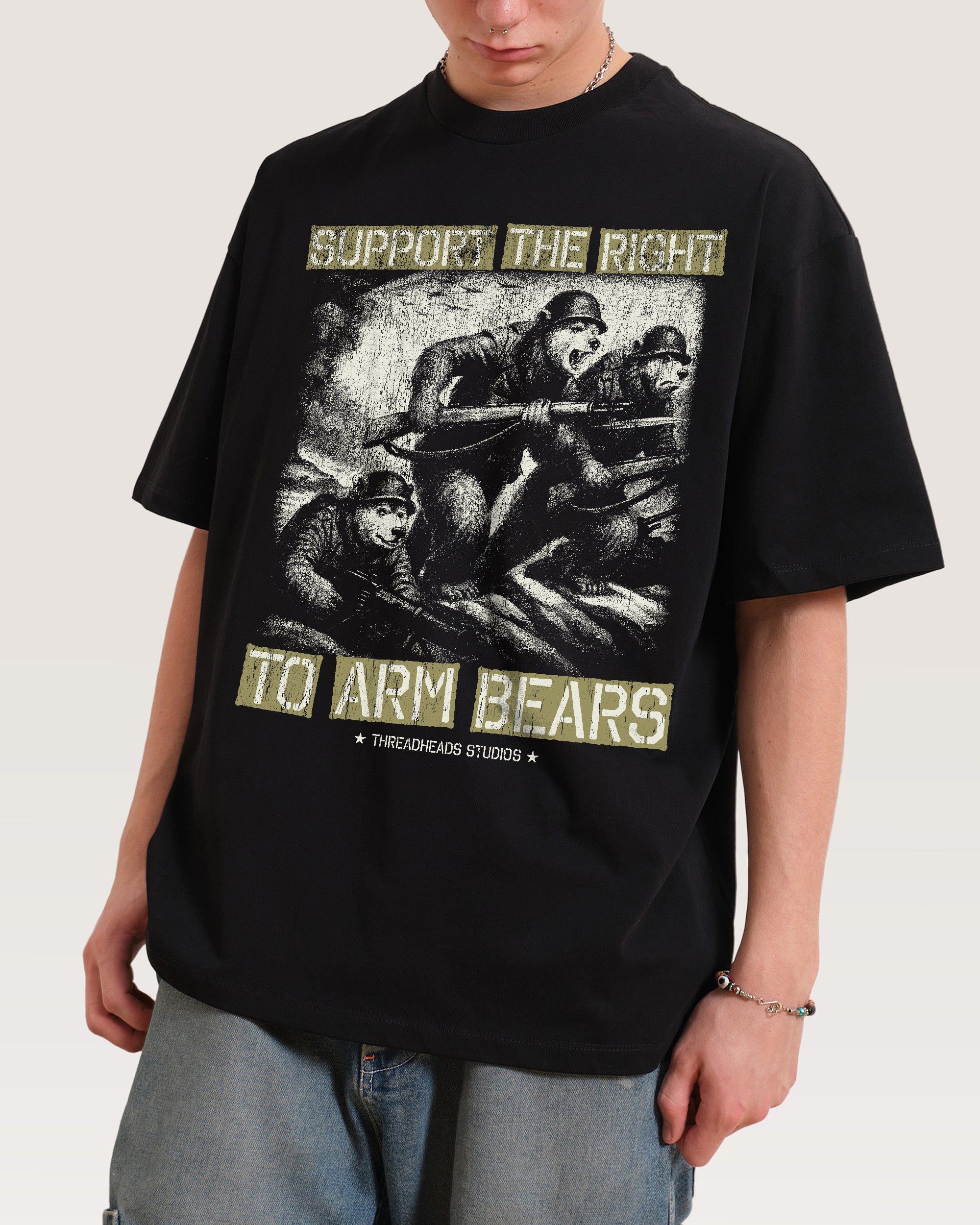 Arm Bears Oversized Tee Australia