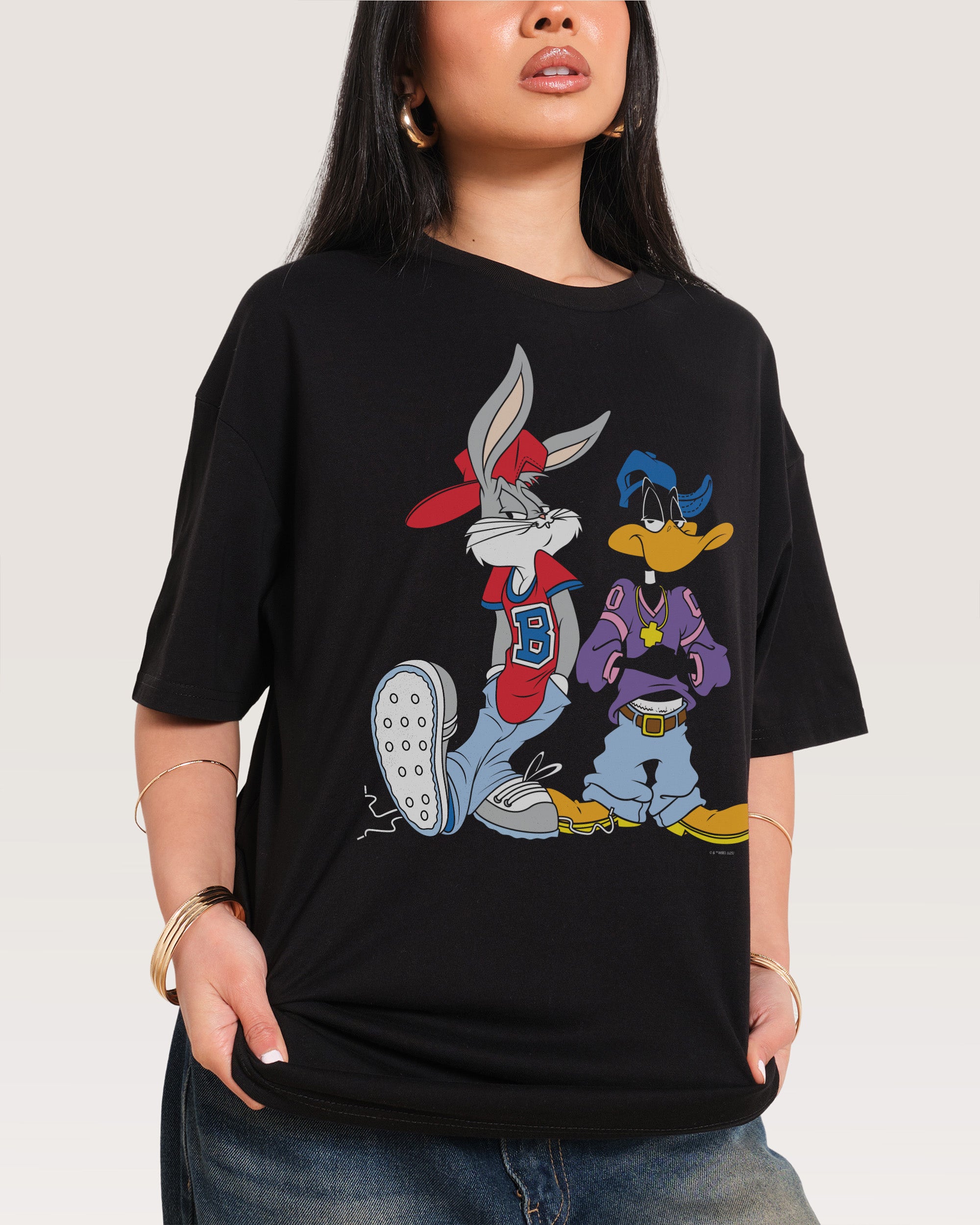 Bugs & Daffy West Coast Oversized Tee Australia
