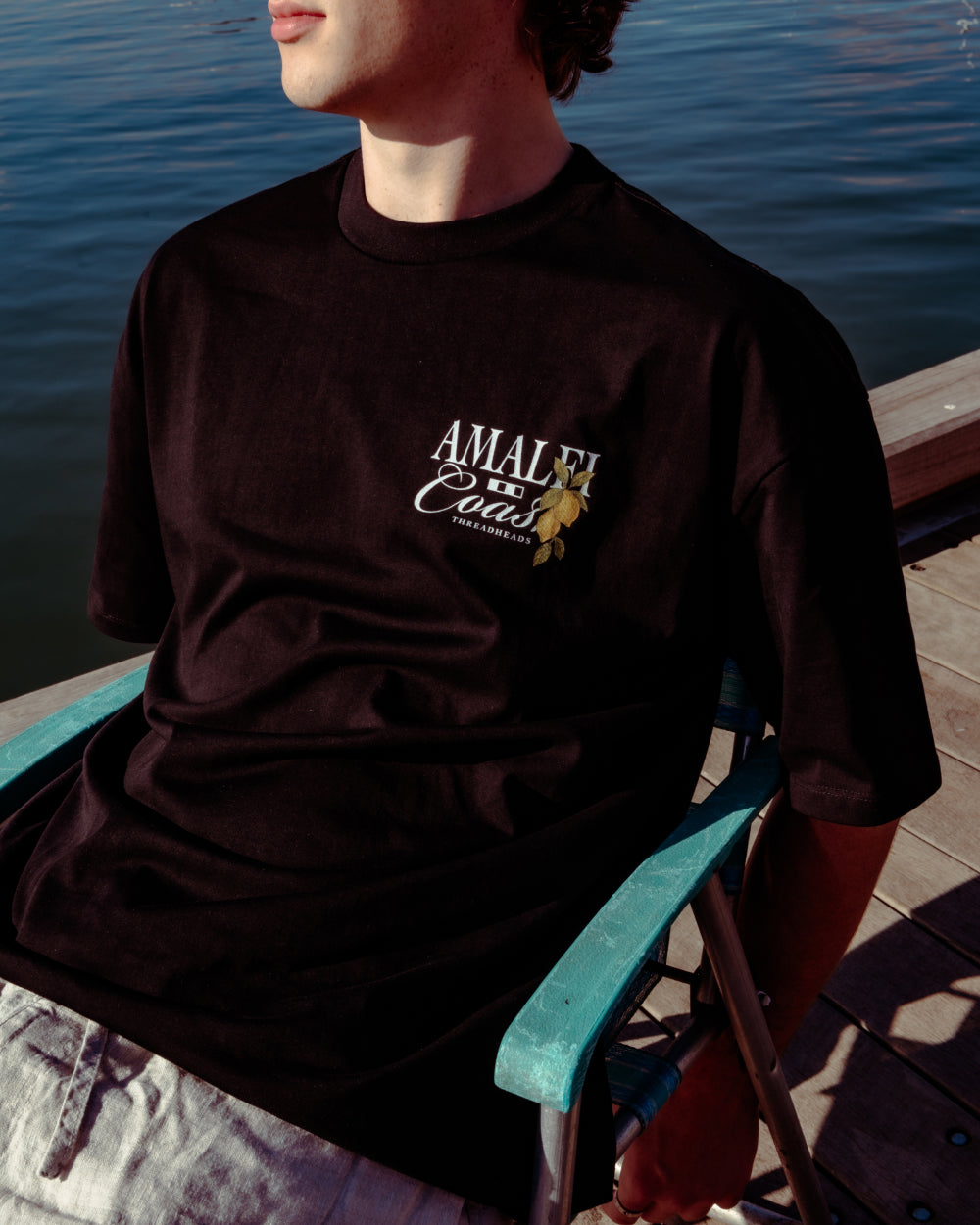 Amalfi Coast Oversized Tee Online Australia