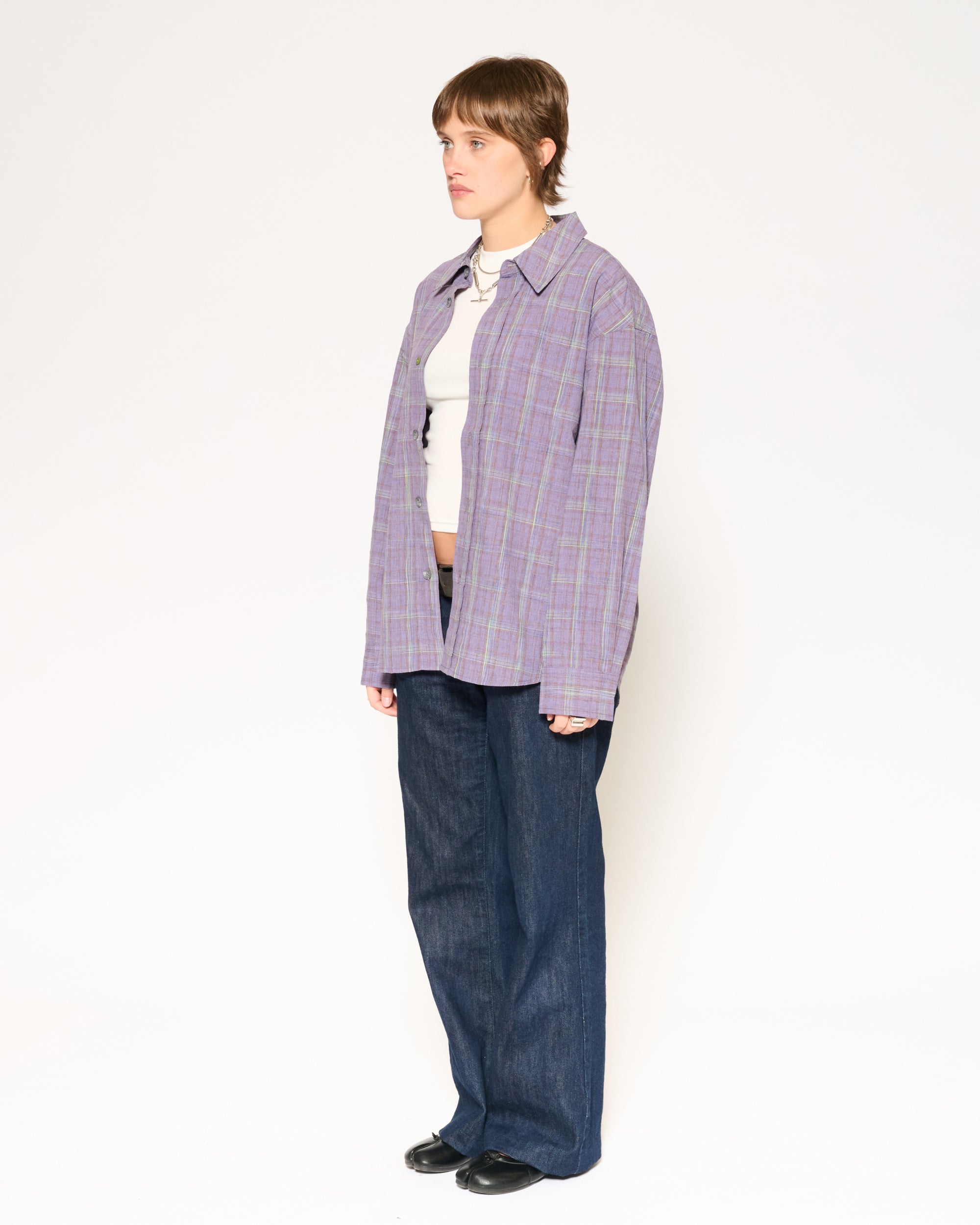 B-Side Plaid Shirt