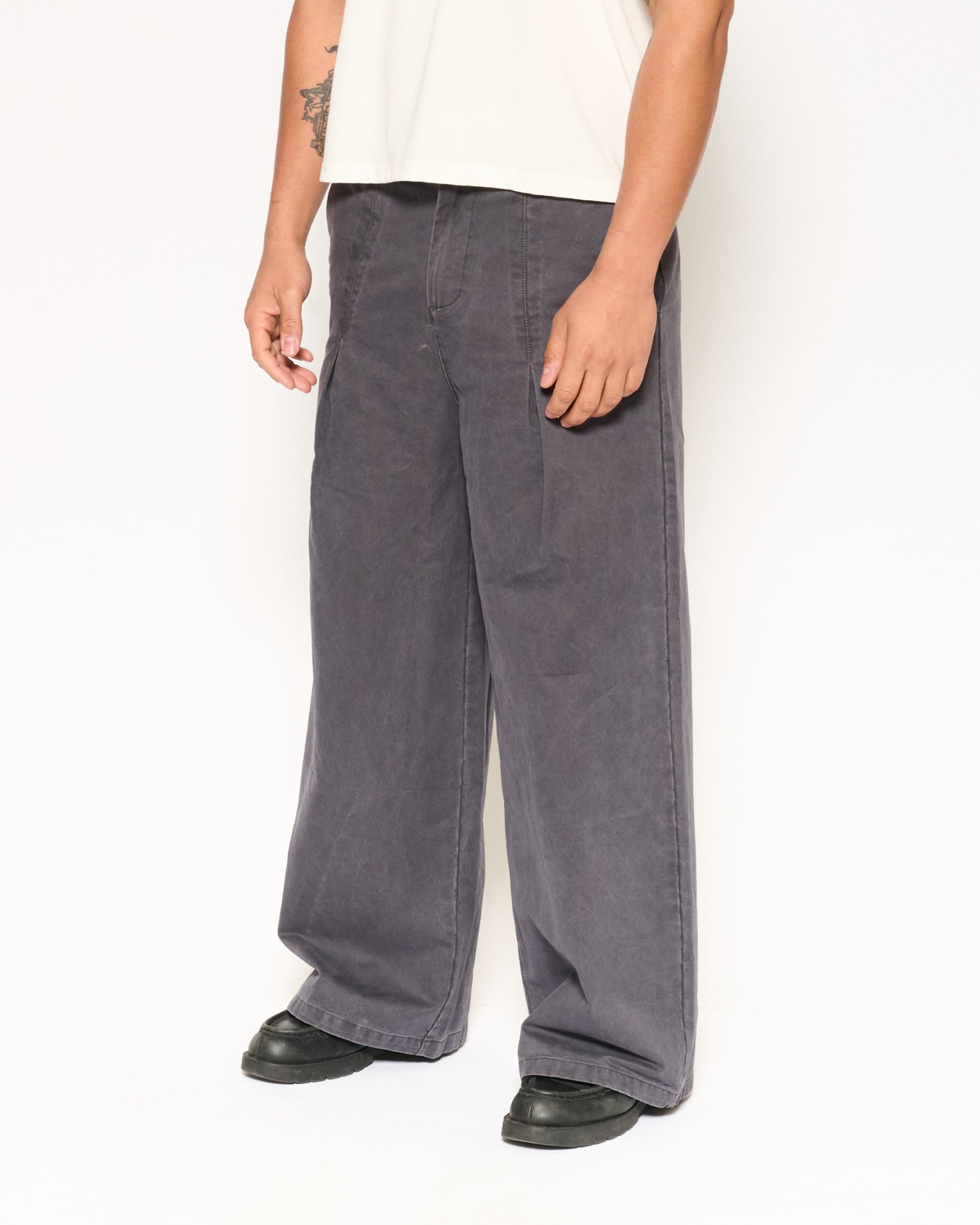 Playback Pleated Wide Leg Pant