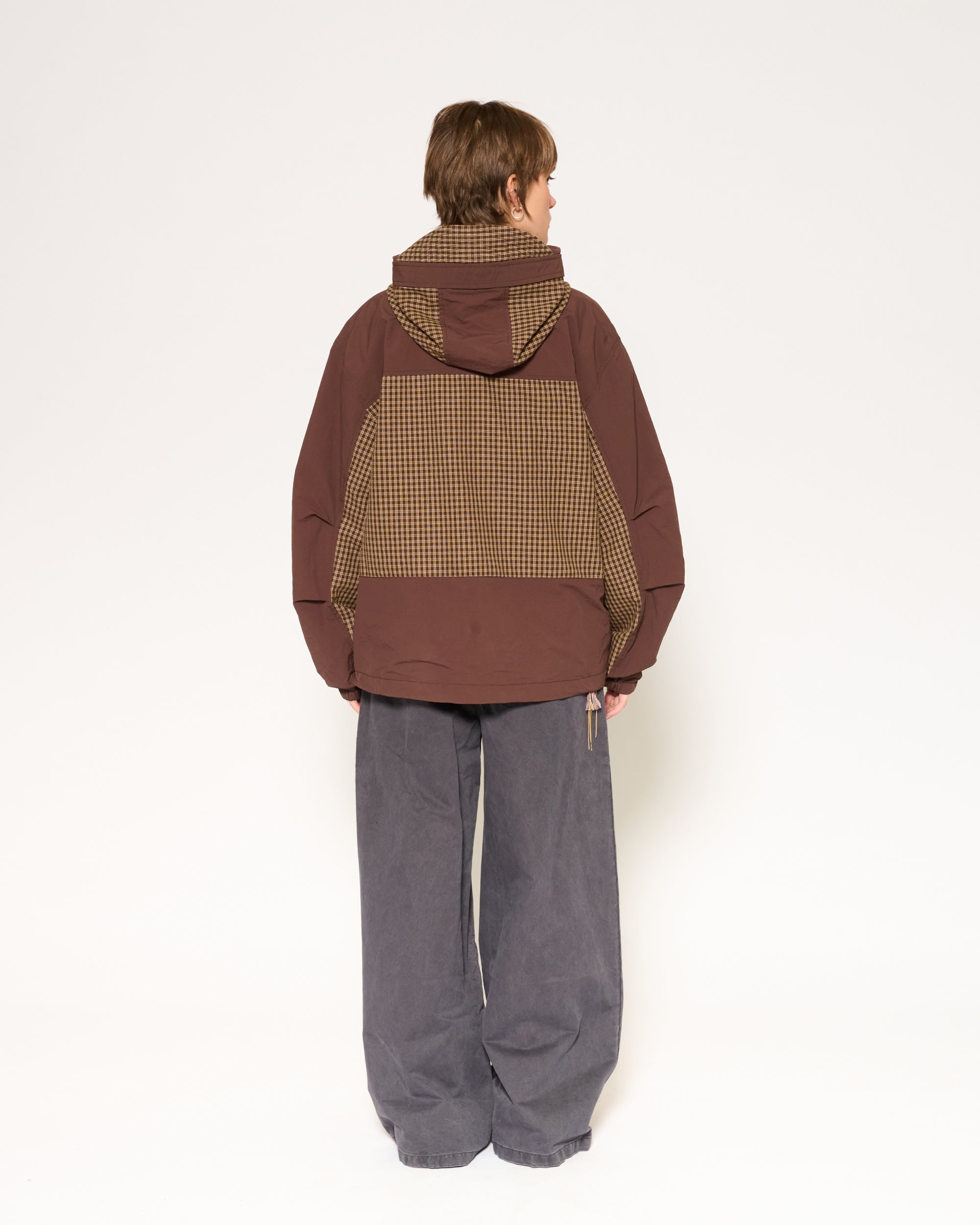 Cadence Checked Utility Jacket