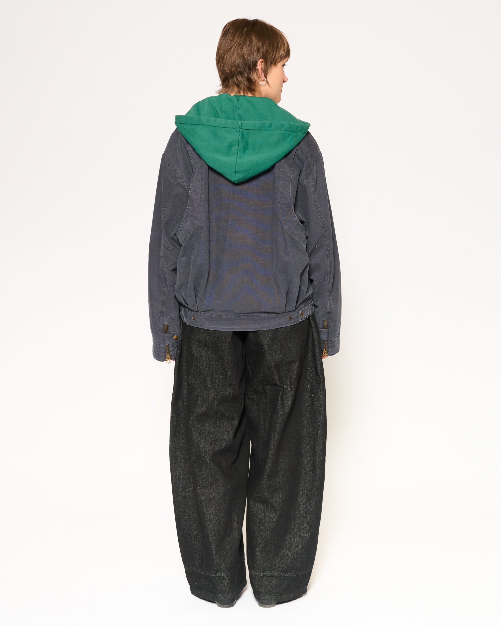 Transit Hooded Jacket - Navy