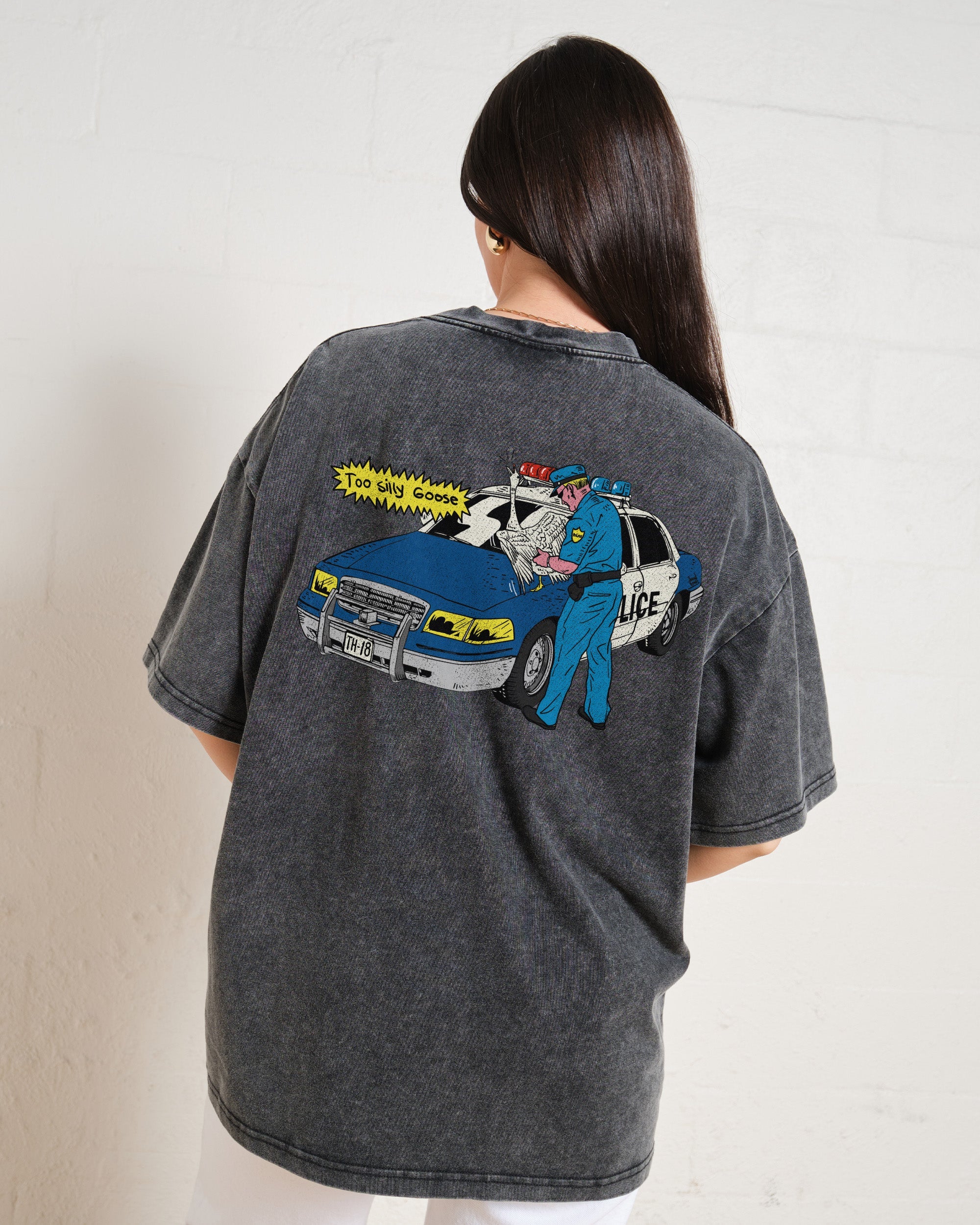 Too Silly Goose Oversized Tee