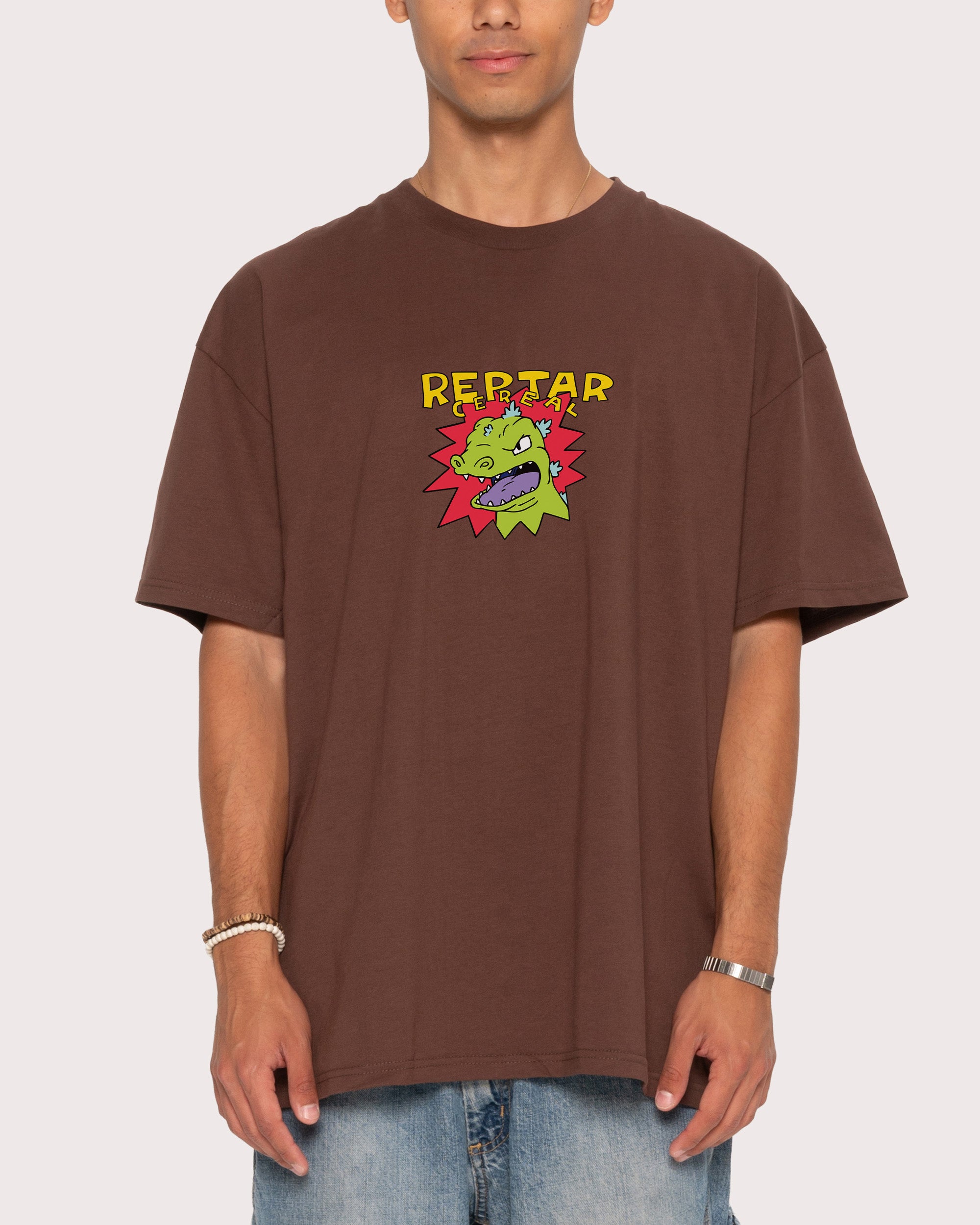 Reptar Cereal Brown T-Shirt