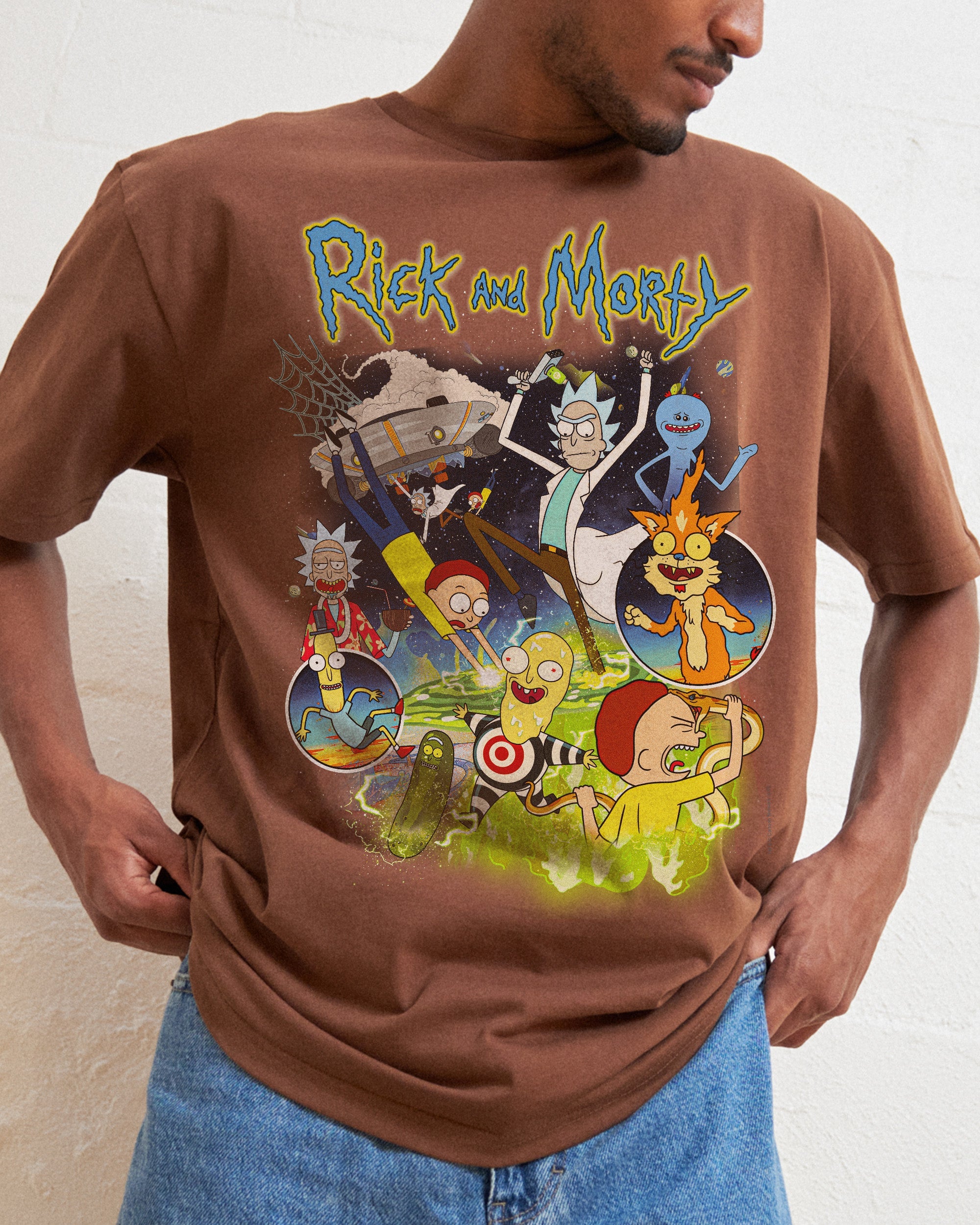 Rick and Morty Vintage T-Shirt Australia Online