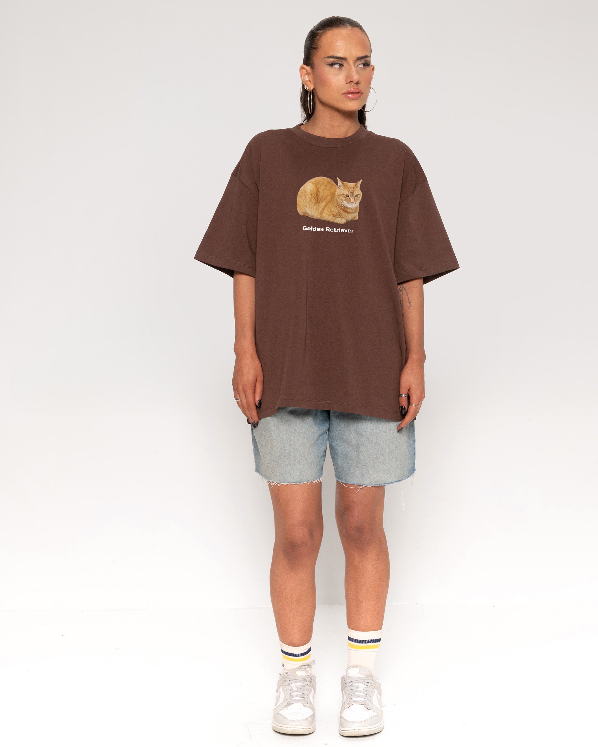 Golden Retriever Oversized Tee
