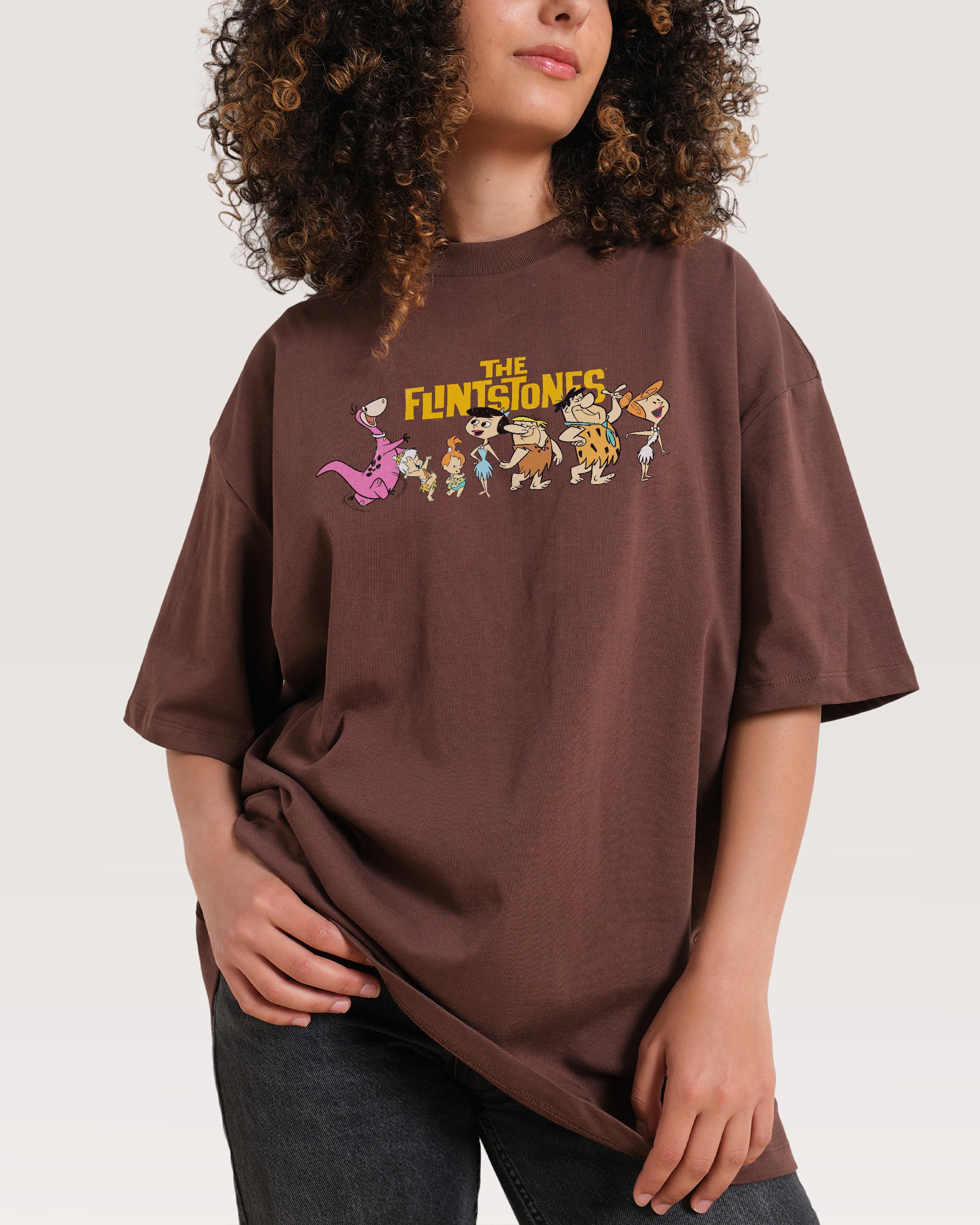 We're The Flintstones Oversized Tee Australia