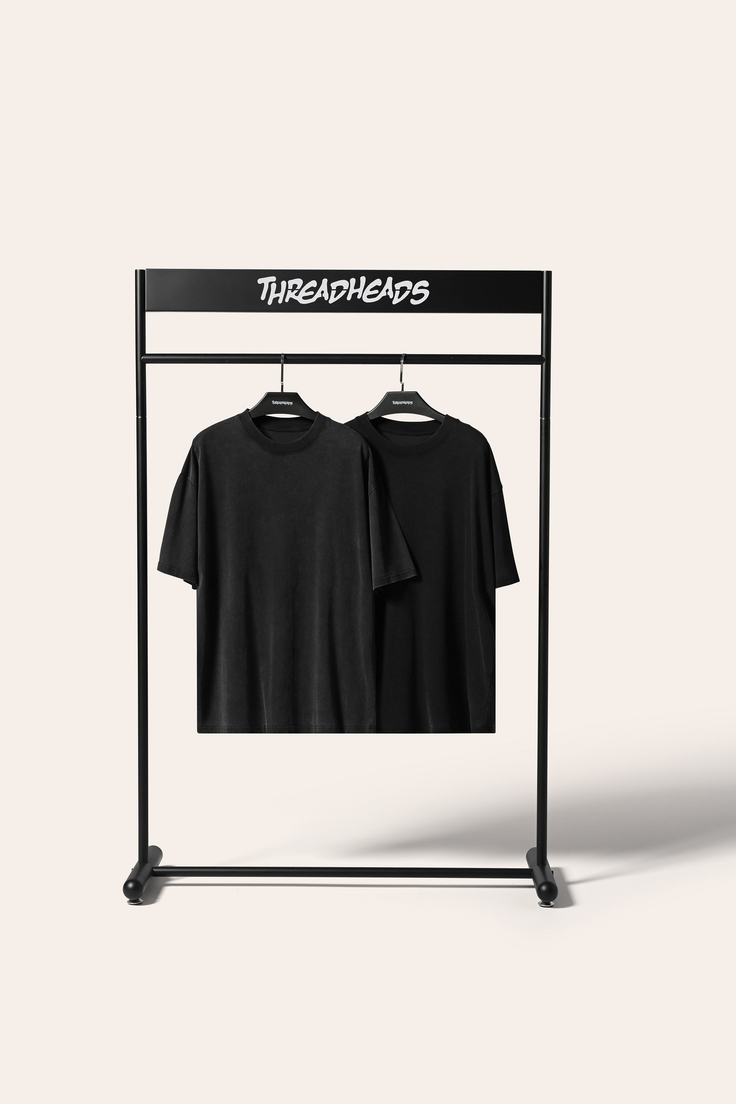 Wash Tee 2 Pack: Black Stone