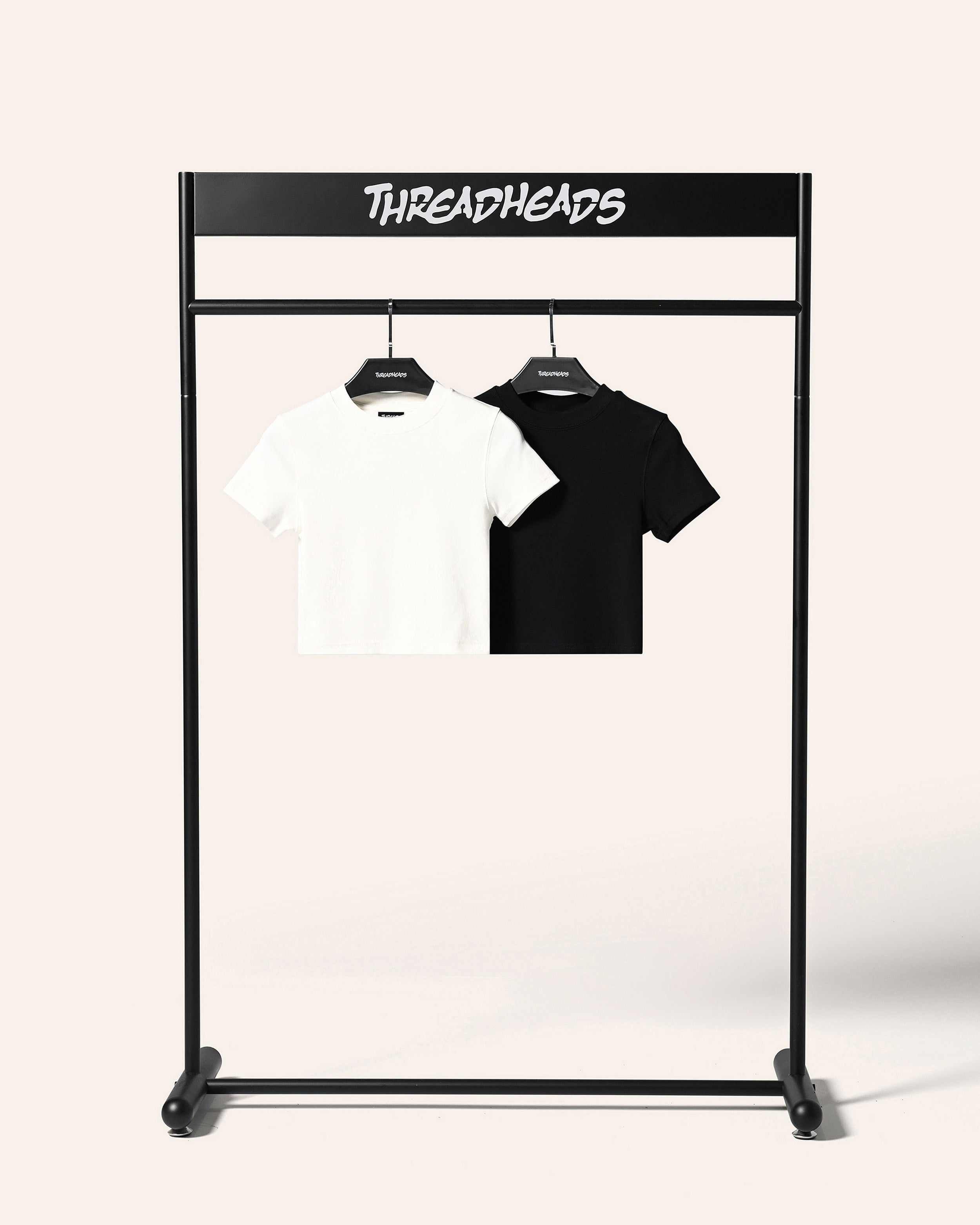 Baby Tee 2 Pack: Black, Natural