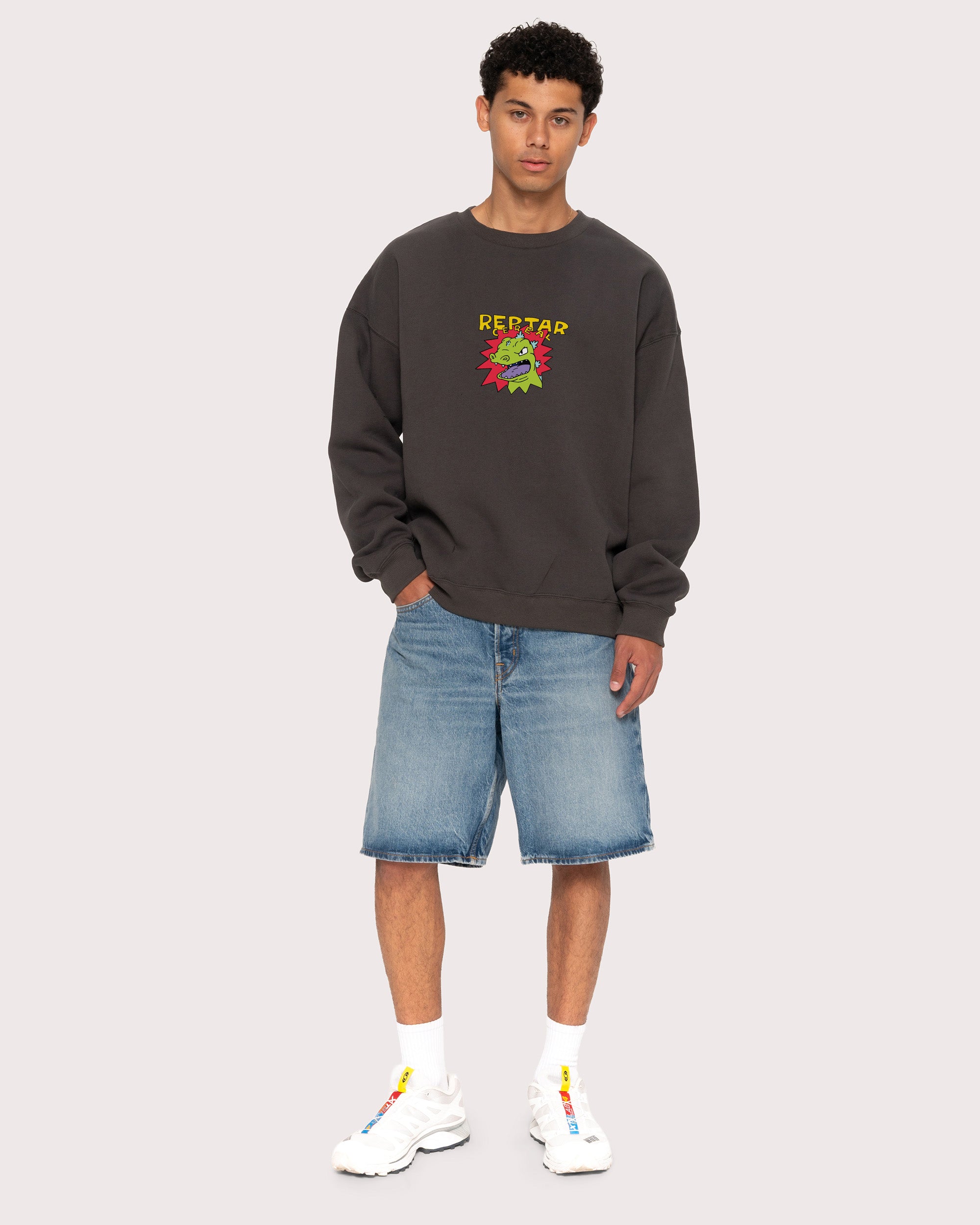 Reptar Cereal Charcoal Sweatshirt