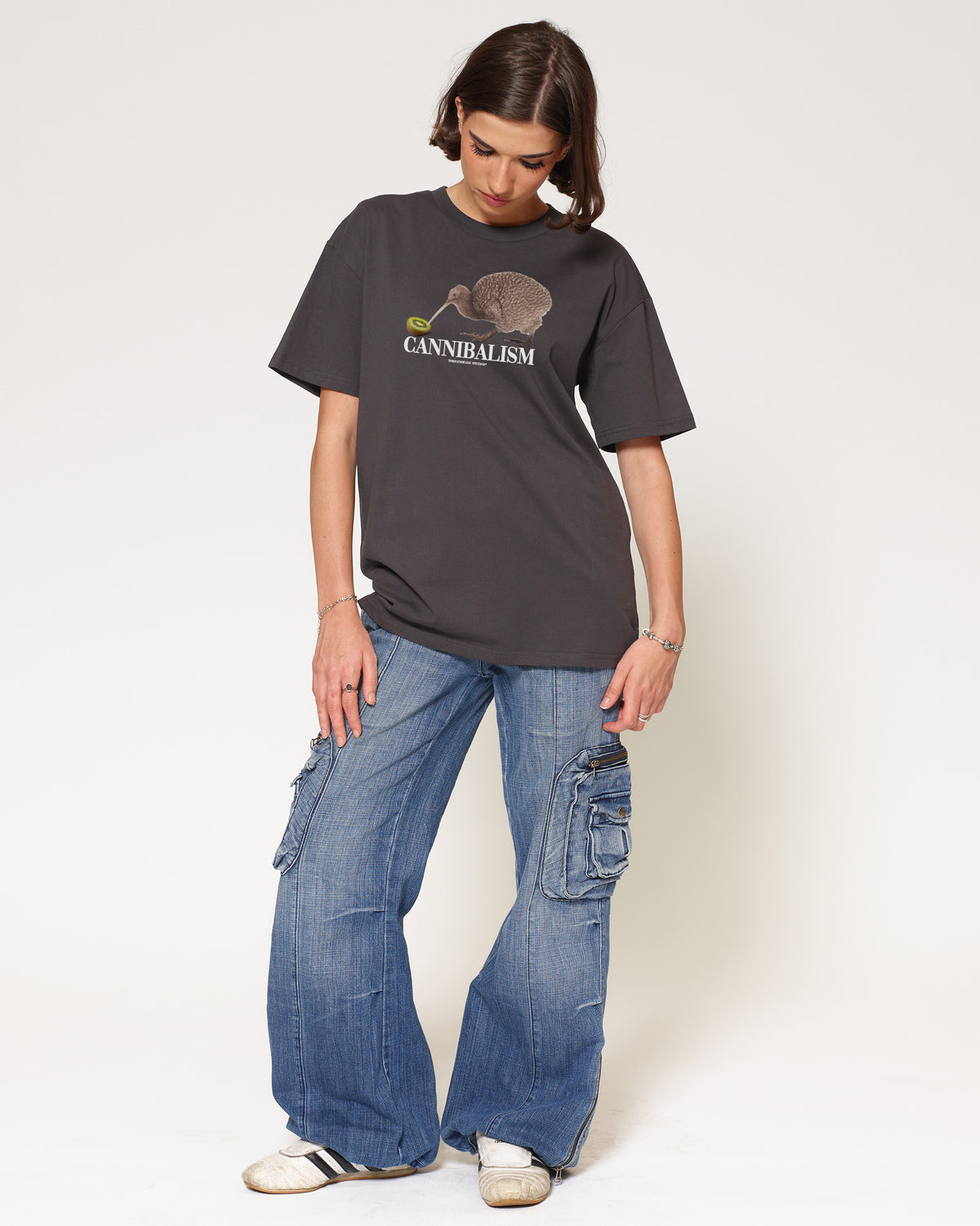 Cannibalism Charcoal T-Shirt