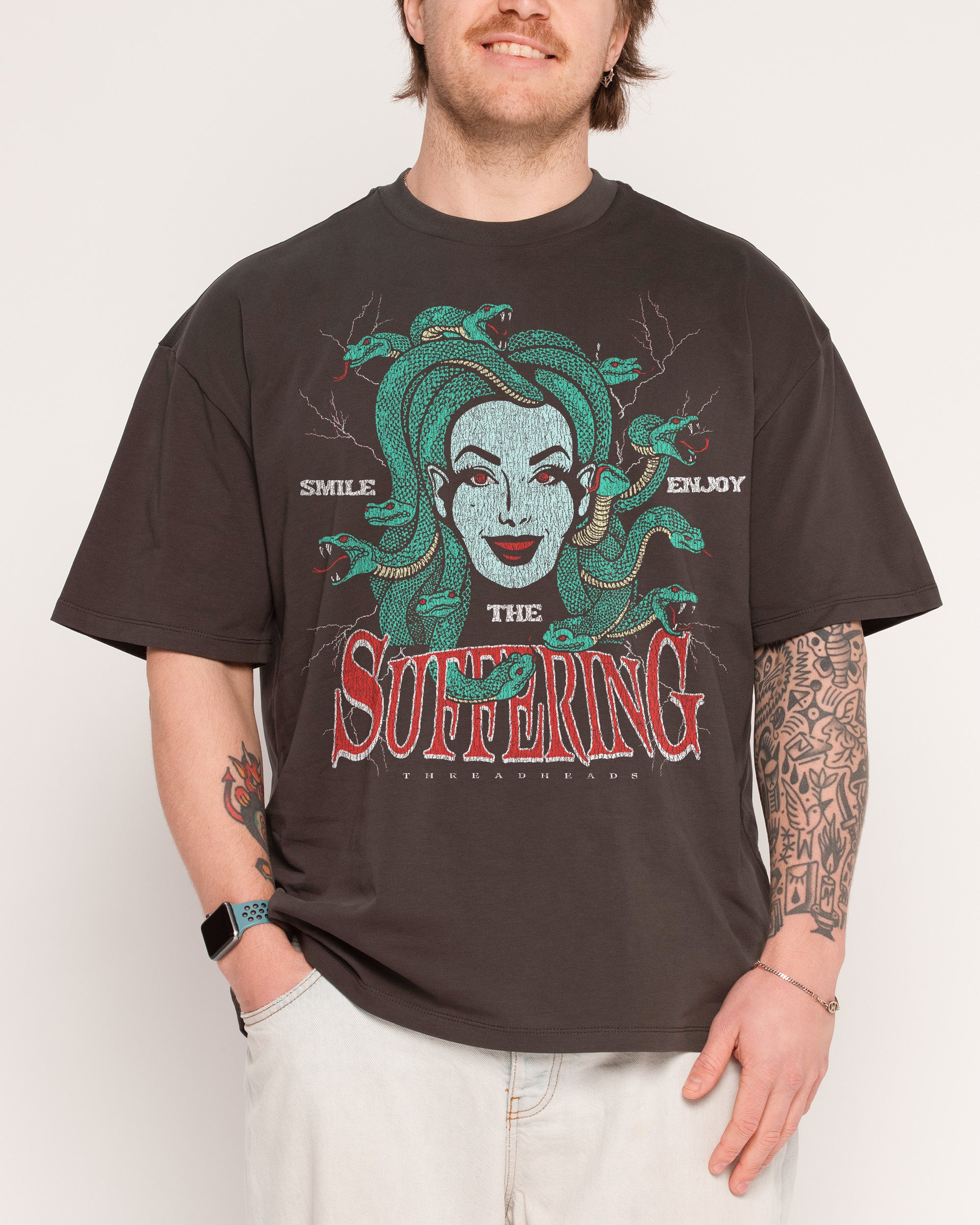Smile Suffering Oversized Tee Australia