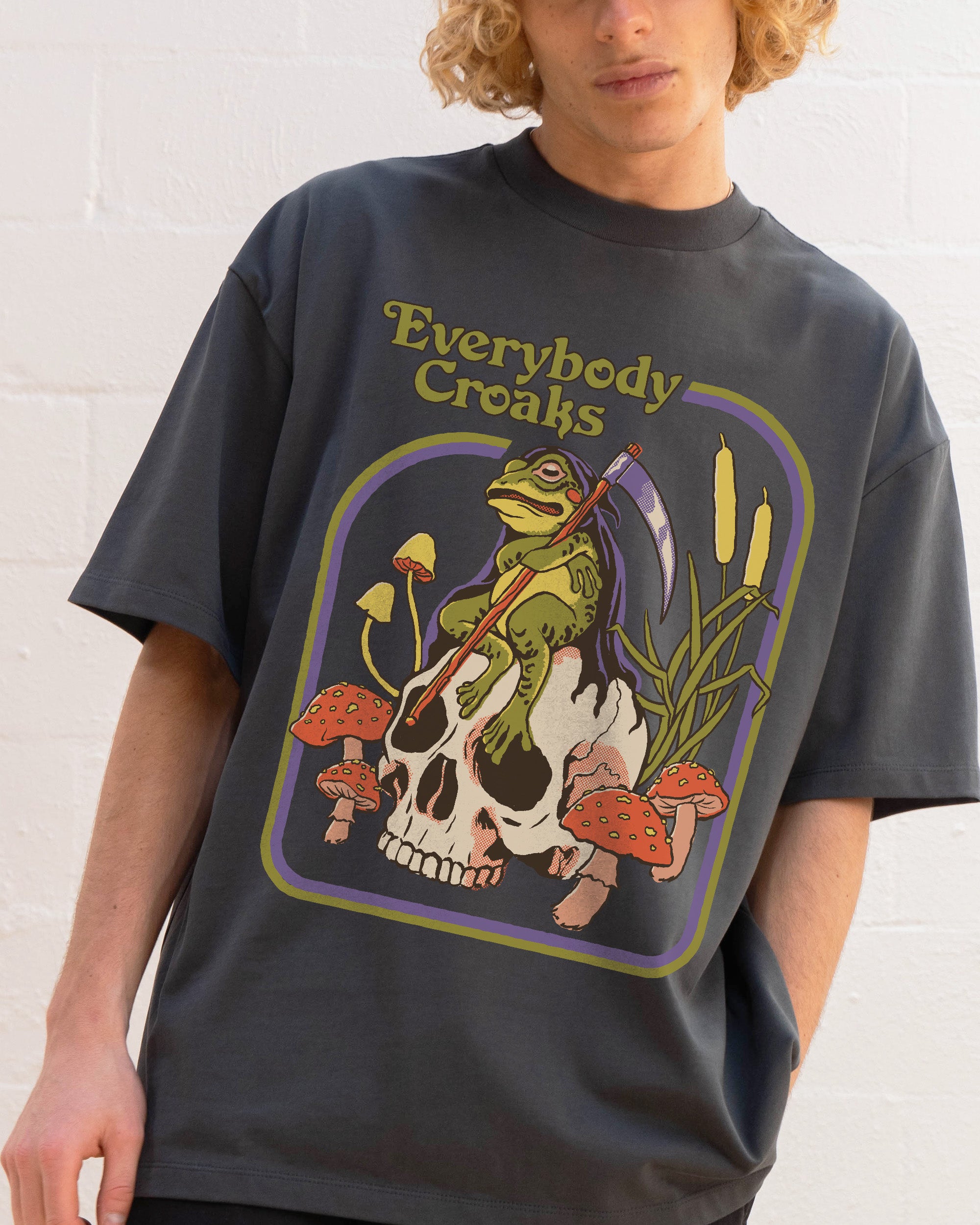 Everybody Croaks Oversized Tee Online Australia