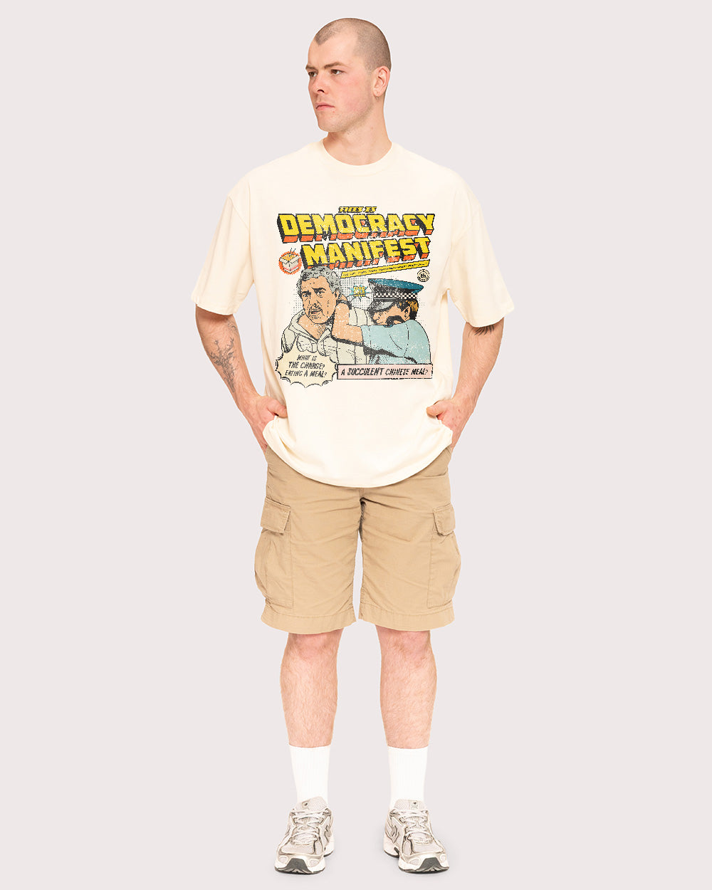 This is Democracy Manifest Oversized Tee
