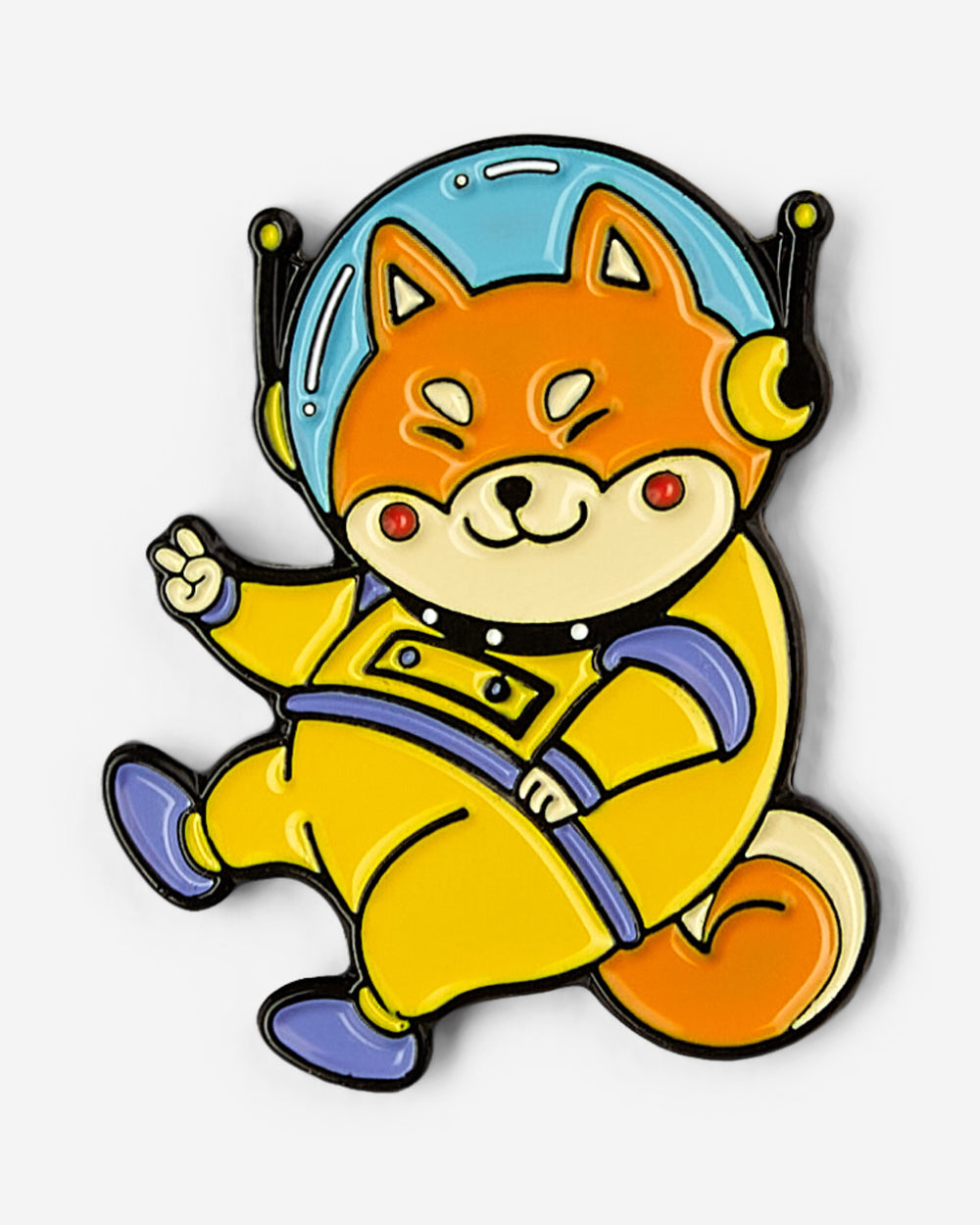 Cosmic Shiba Enamel Pin Australia Online