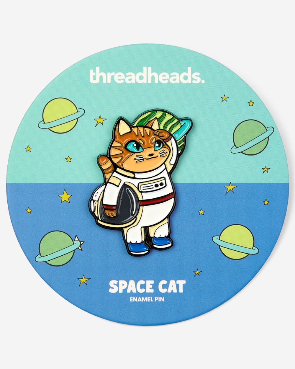 Space Cat Enamel Pin Australia Online
