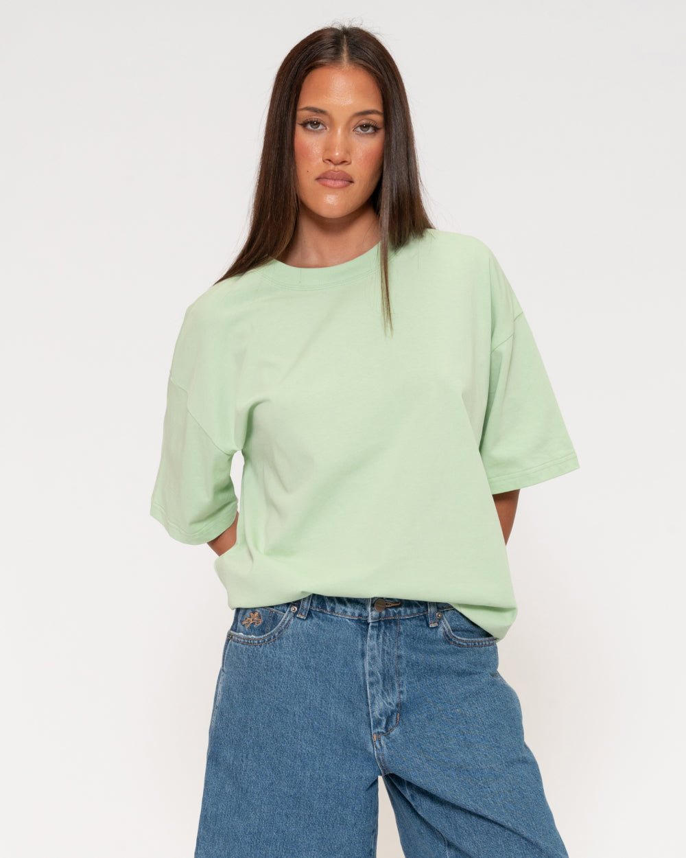 Boxy Crop Tee Blank Boxy Crop Tee – view 10