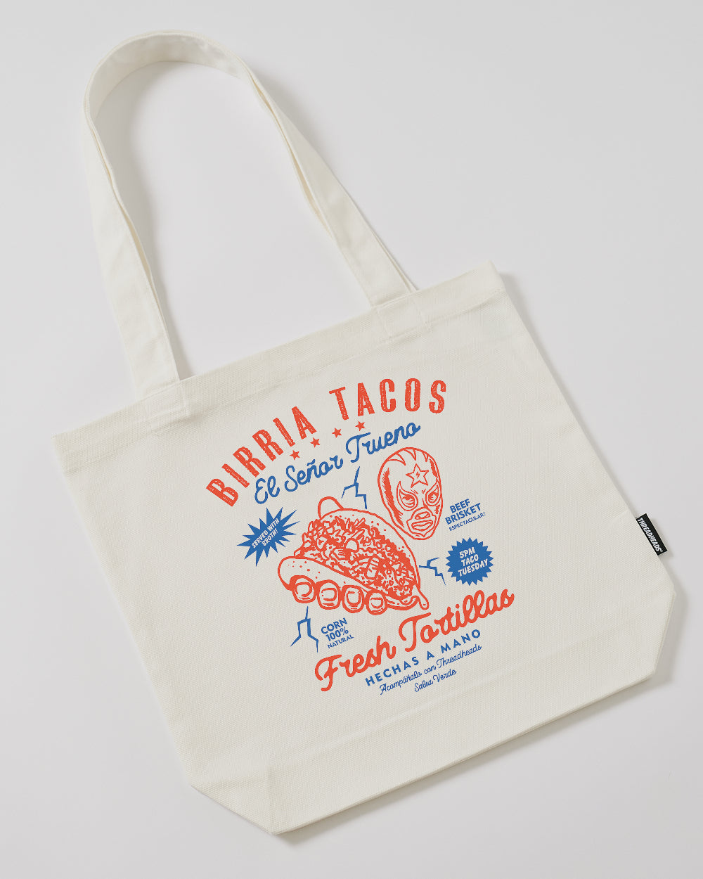 Birria Tacos El Senor Trueno Tote Bag Australia