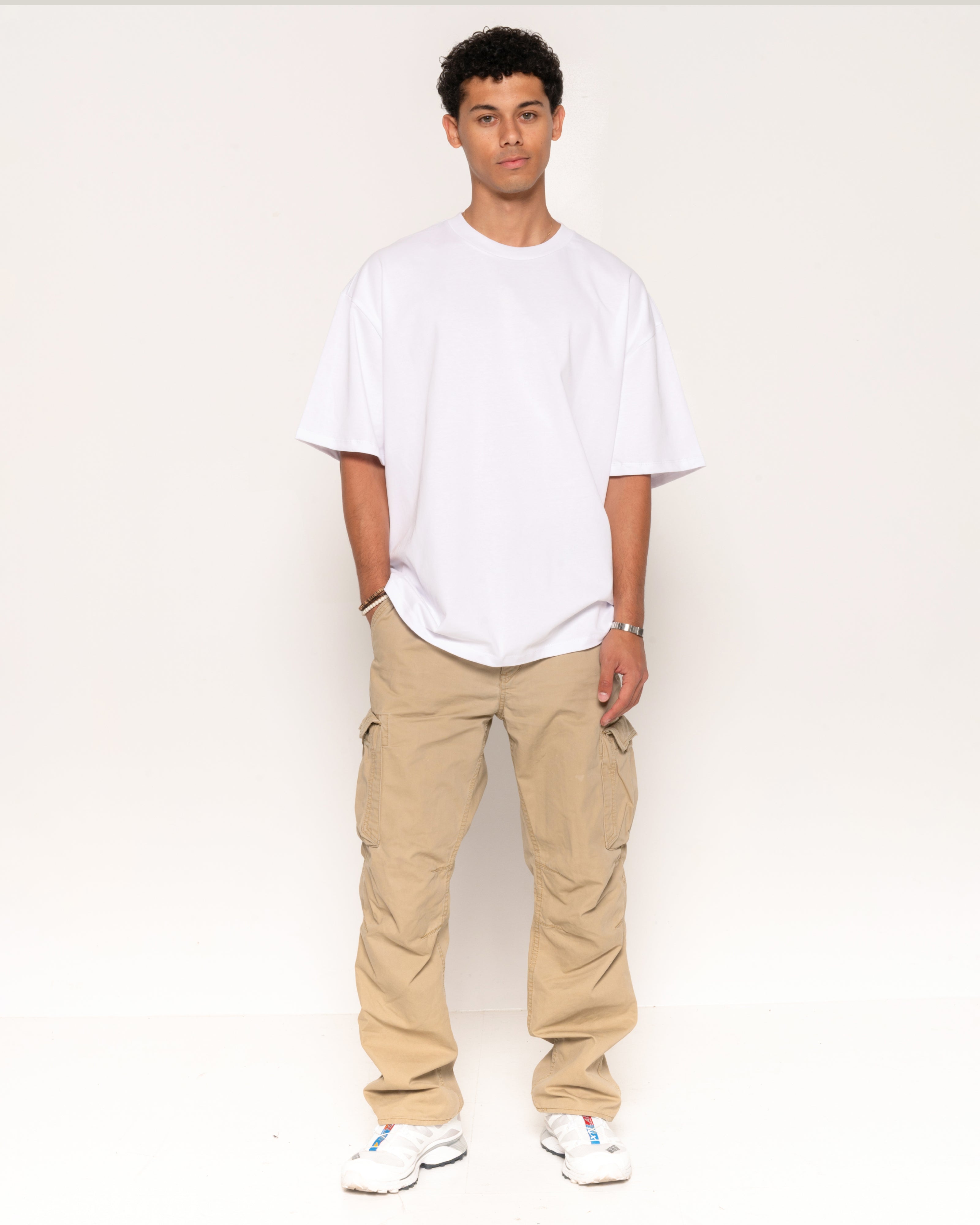 Oversized Tee 2-Pack: White Blank Oversized Tee – view 4