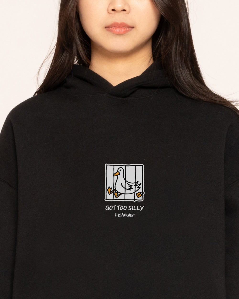 Got too Silly Hoodie – view 2
