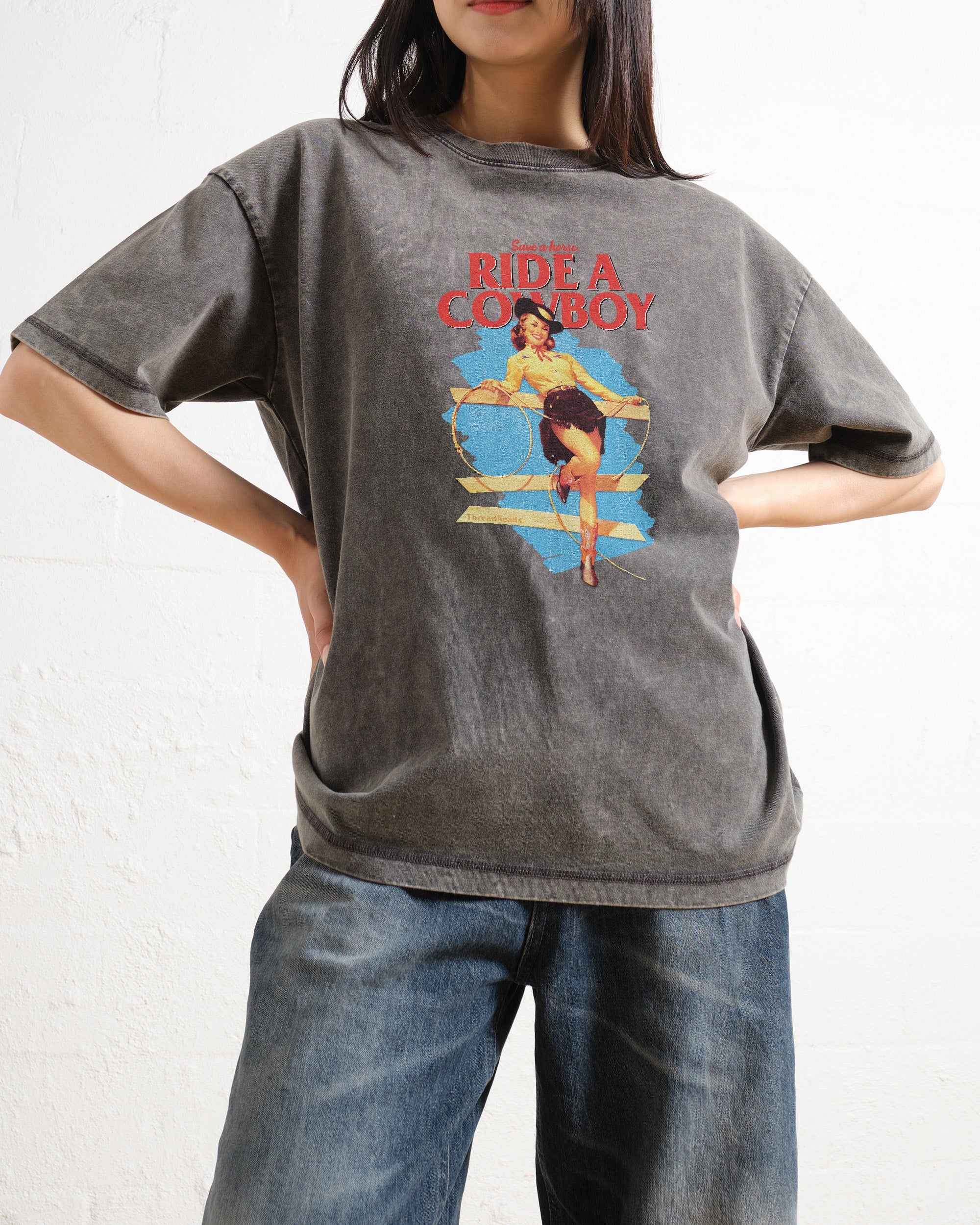 Save a Horse, Ride a Cowboy Wash Tee Australia Online